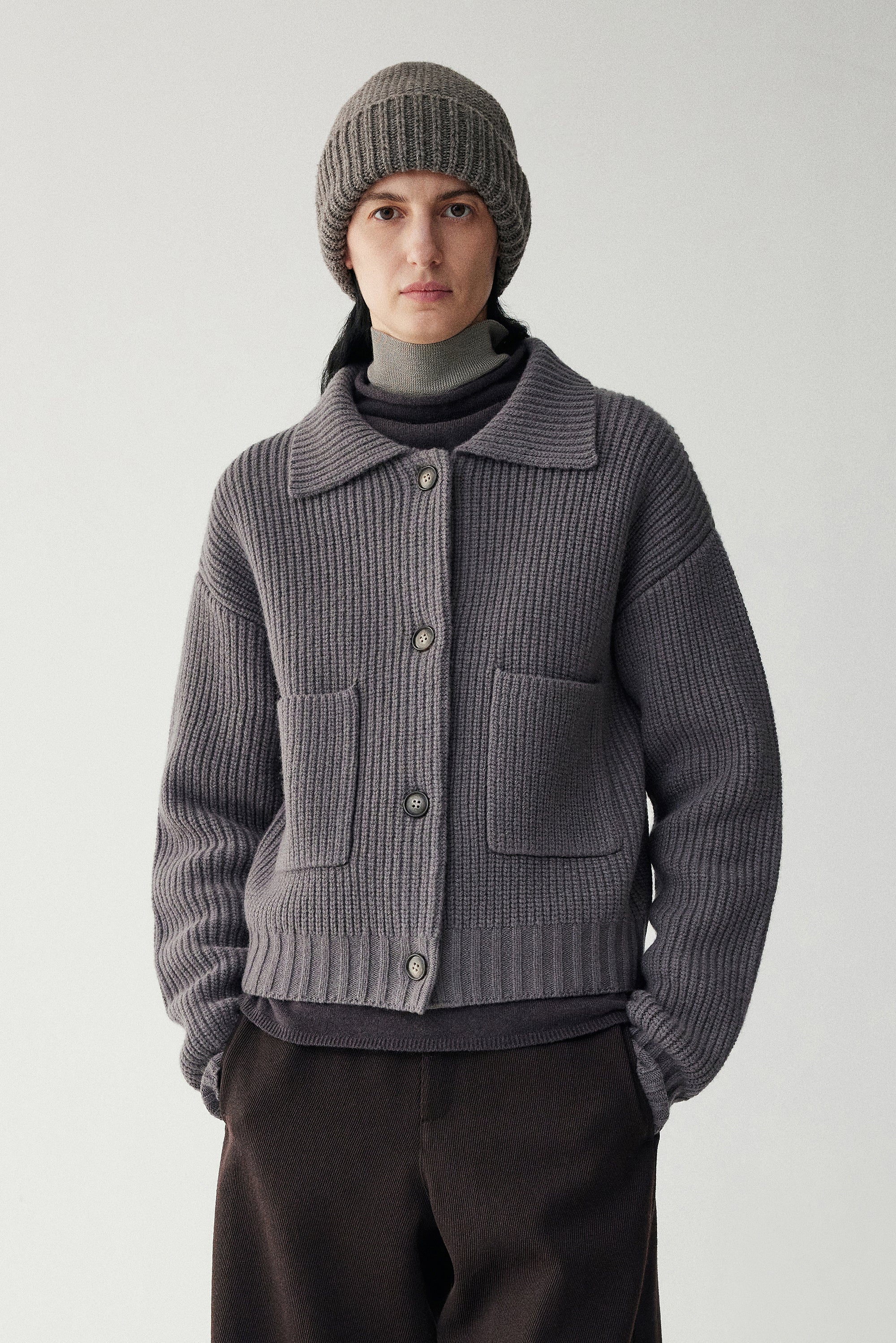 Chunky-knit Wool Beanie - Image 7