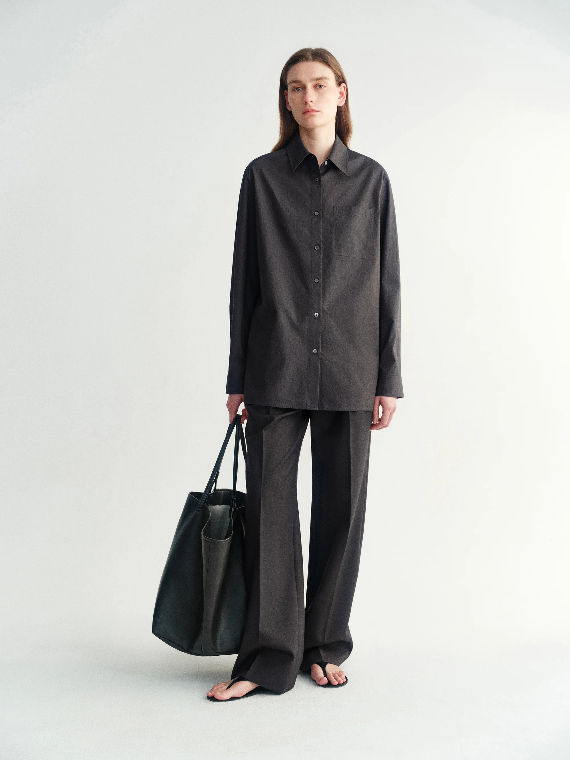Classic Mid-length Blouse - Image 3