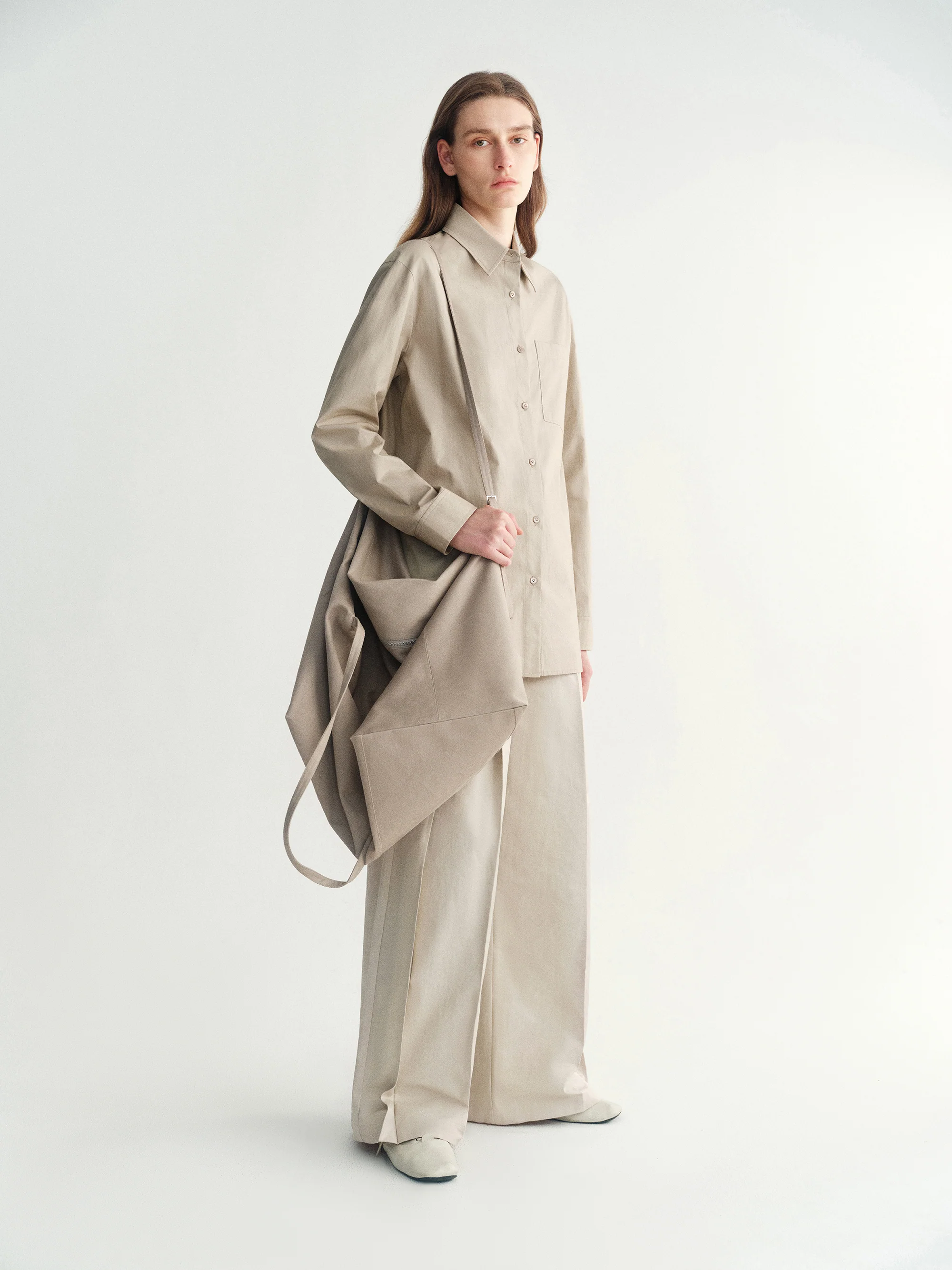 Classic Mid-length Blouse - Image 9