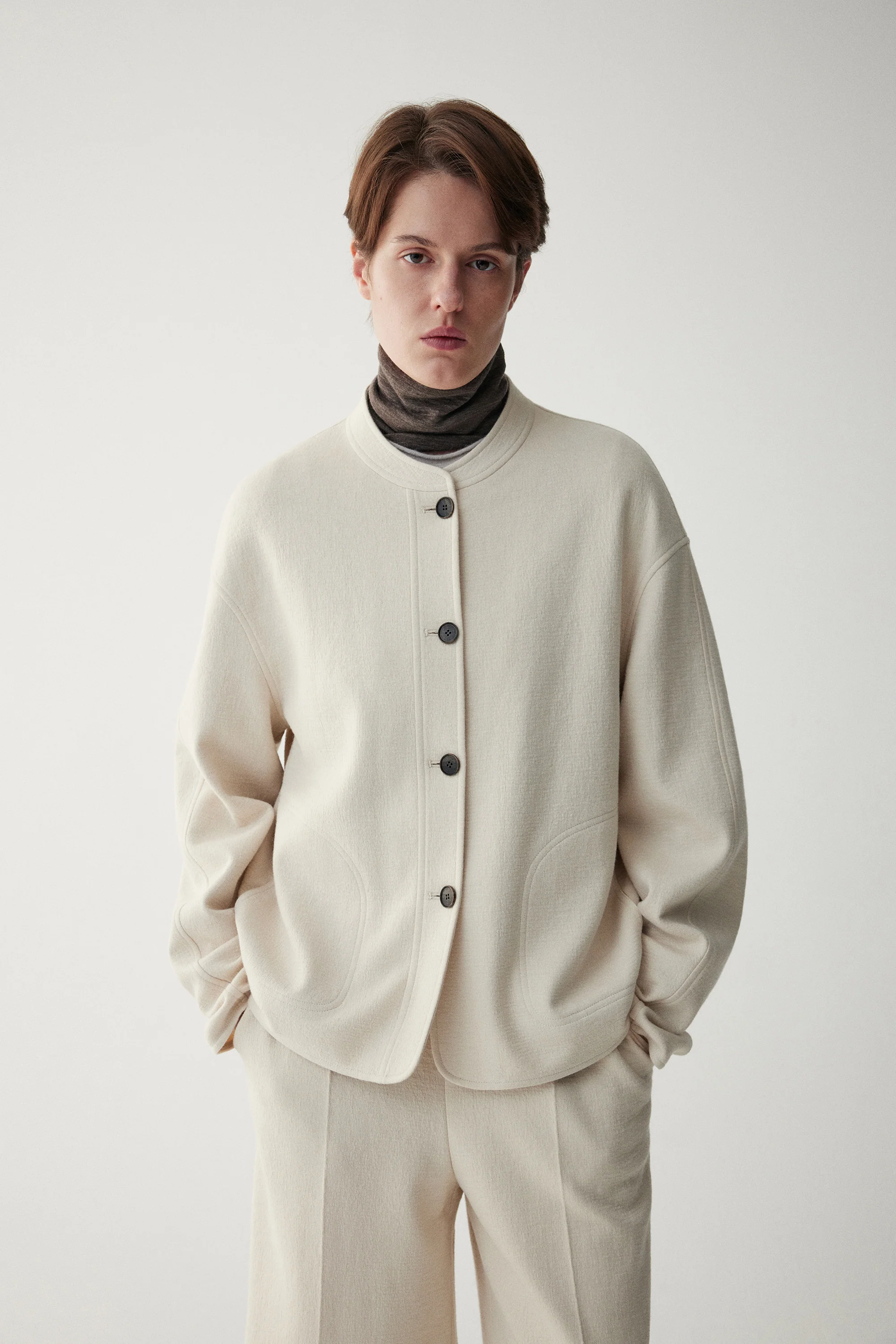 Cocoon Wool Coat