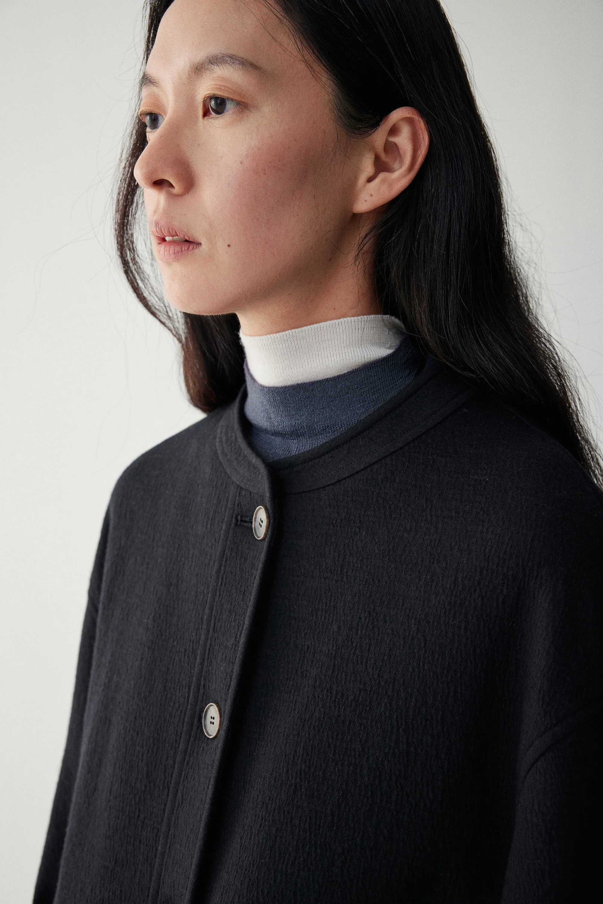 Cocoon Wool Coat - Image 18