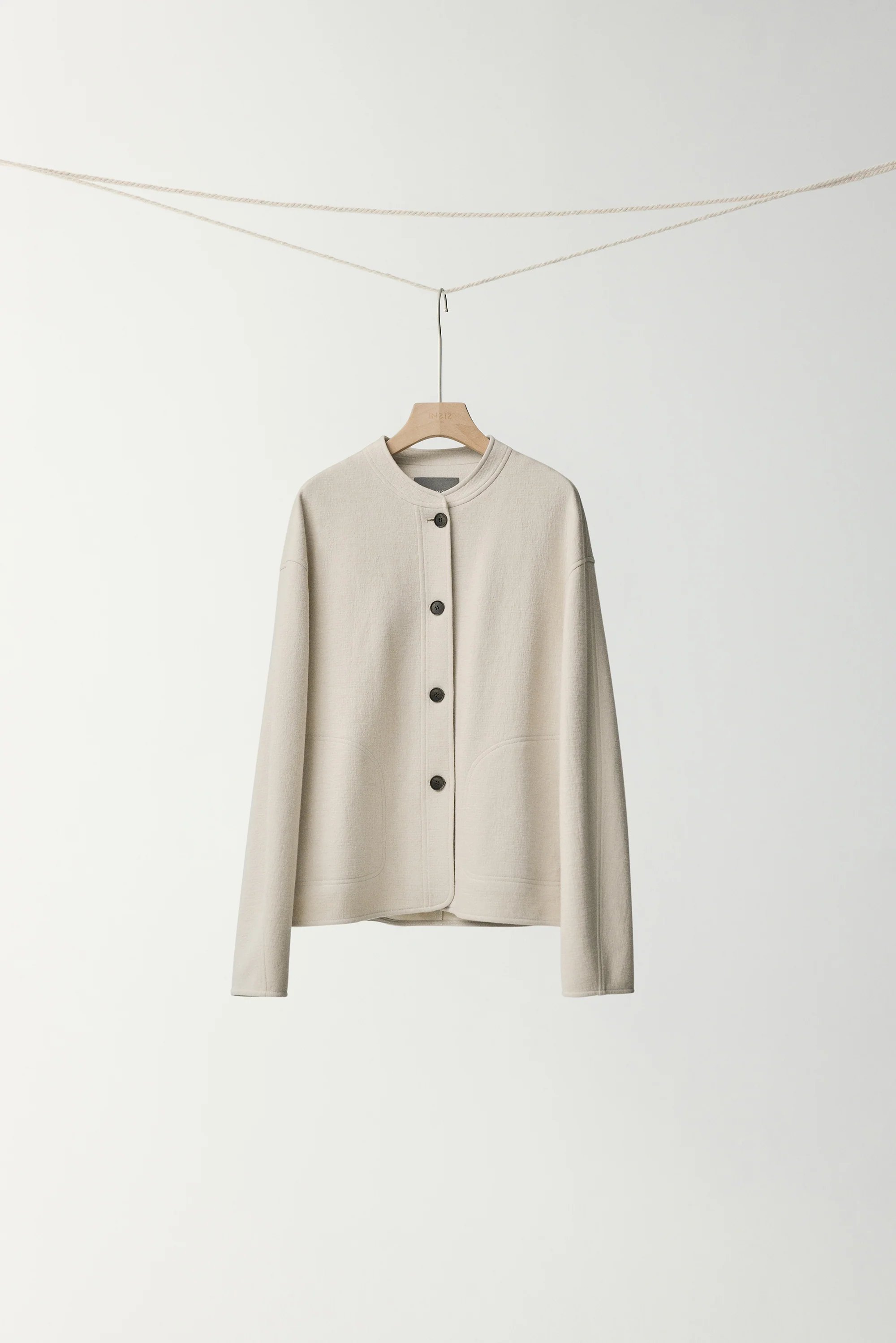 Cocoon Wool Coat - Image 2