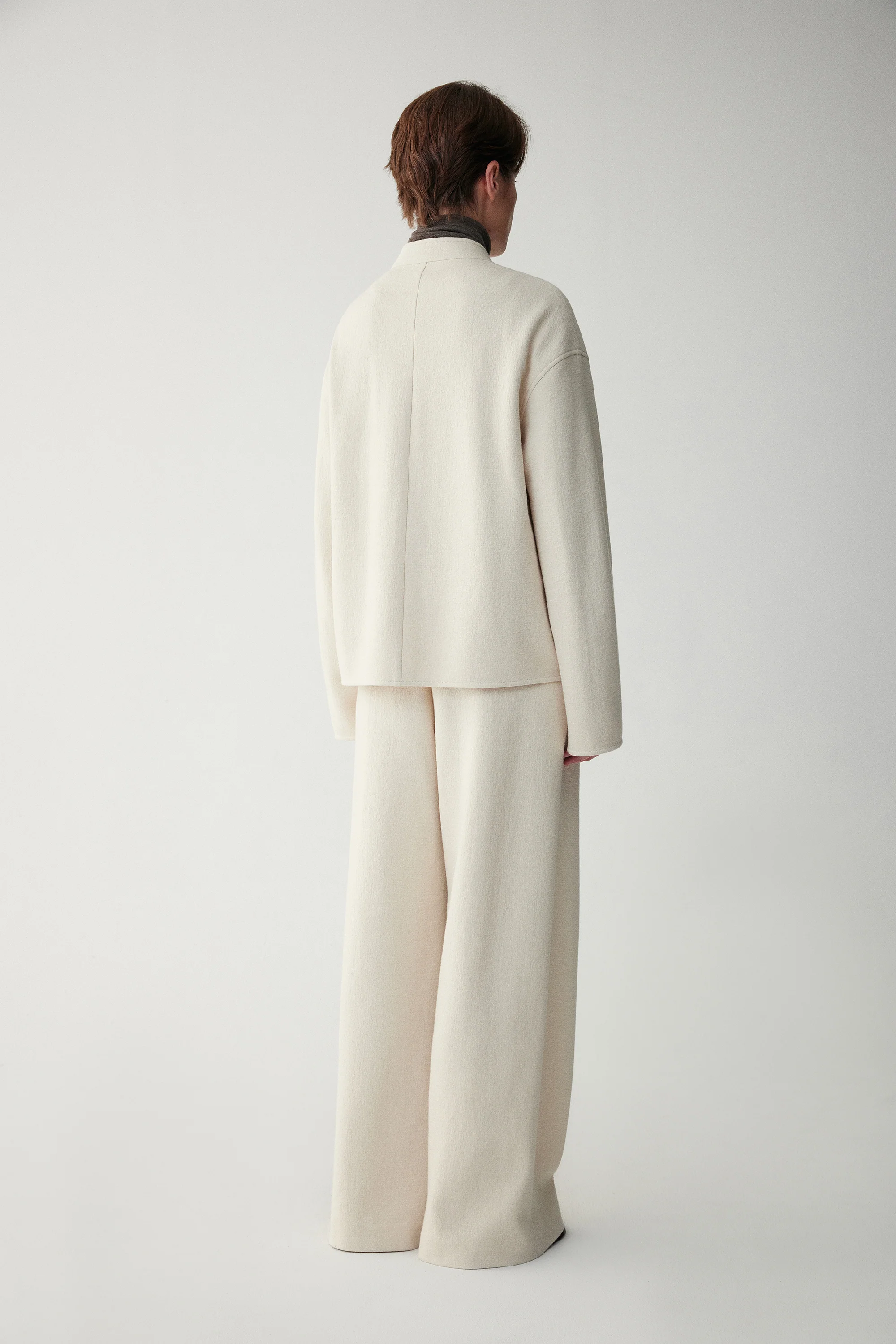 Cocoon Wool Coat - Image 5