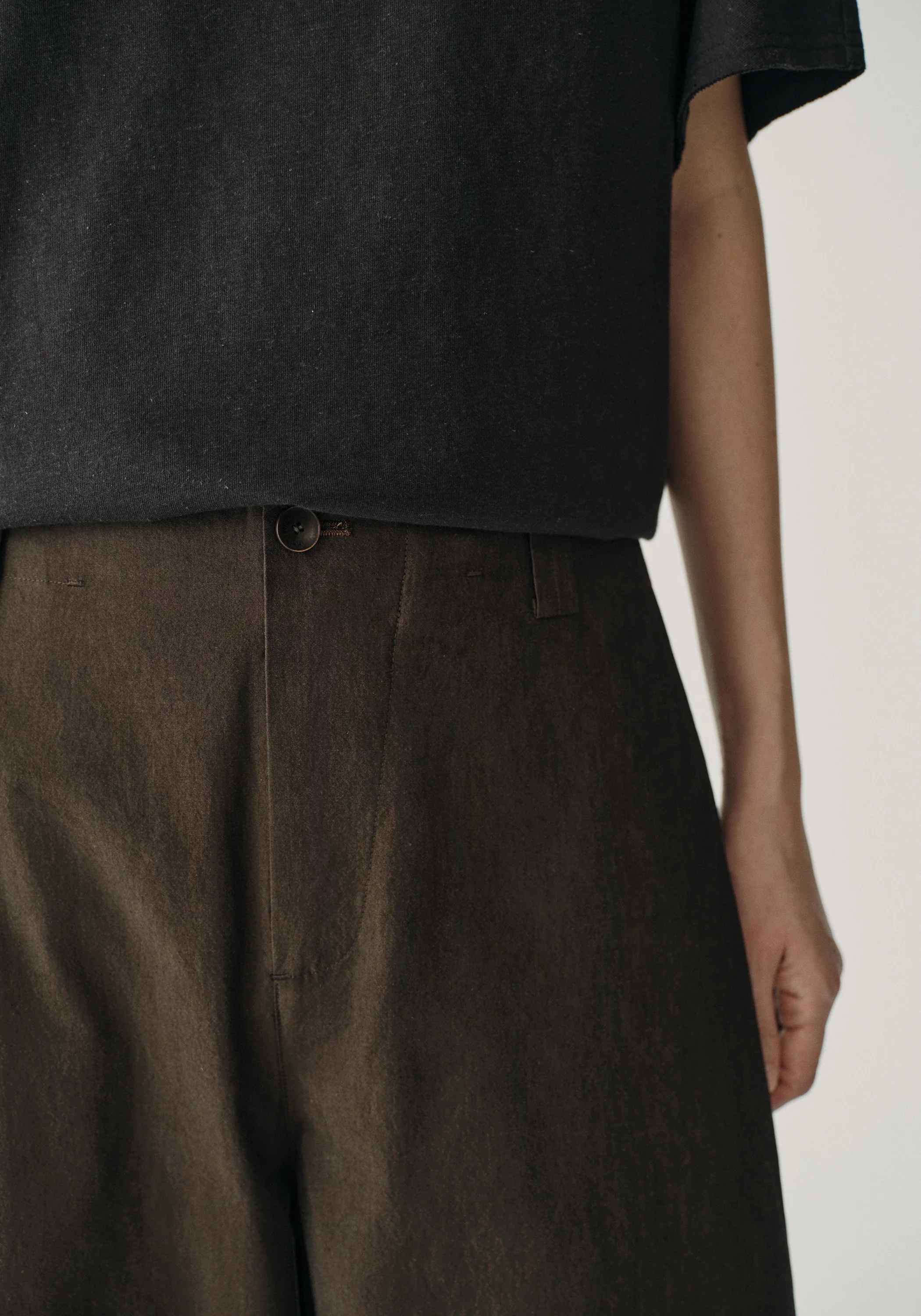 Cotton Cropped Pants - Image 7