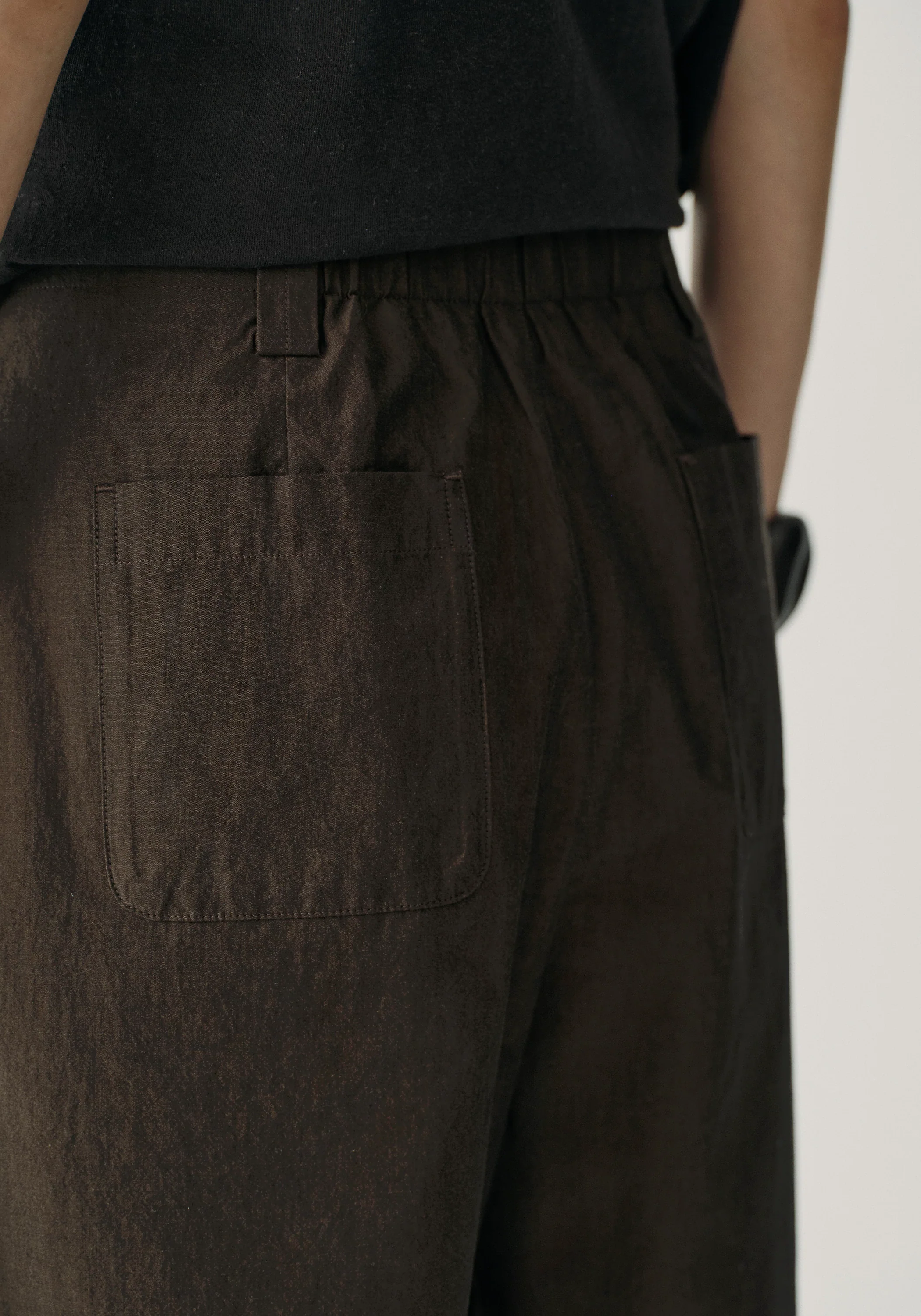 Cotton Cropped Pants - Image 8