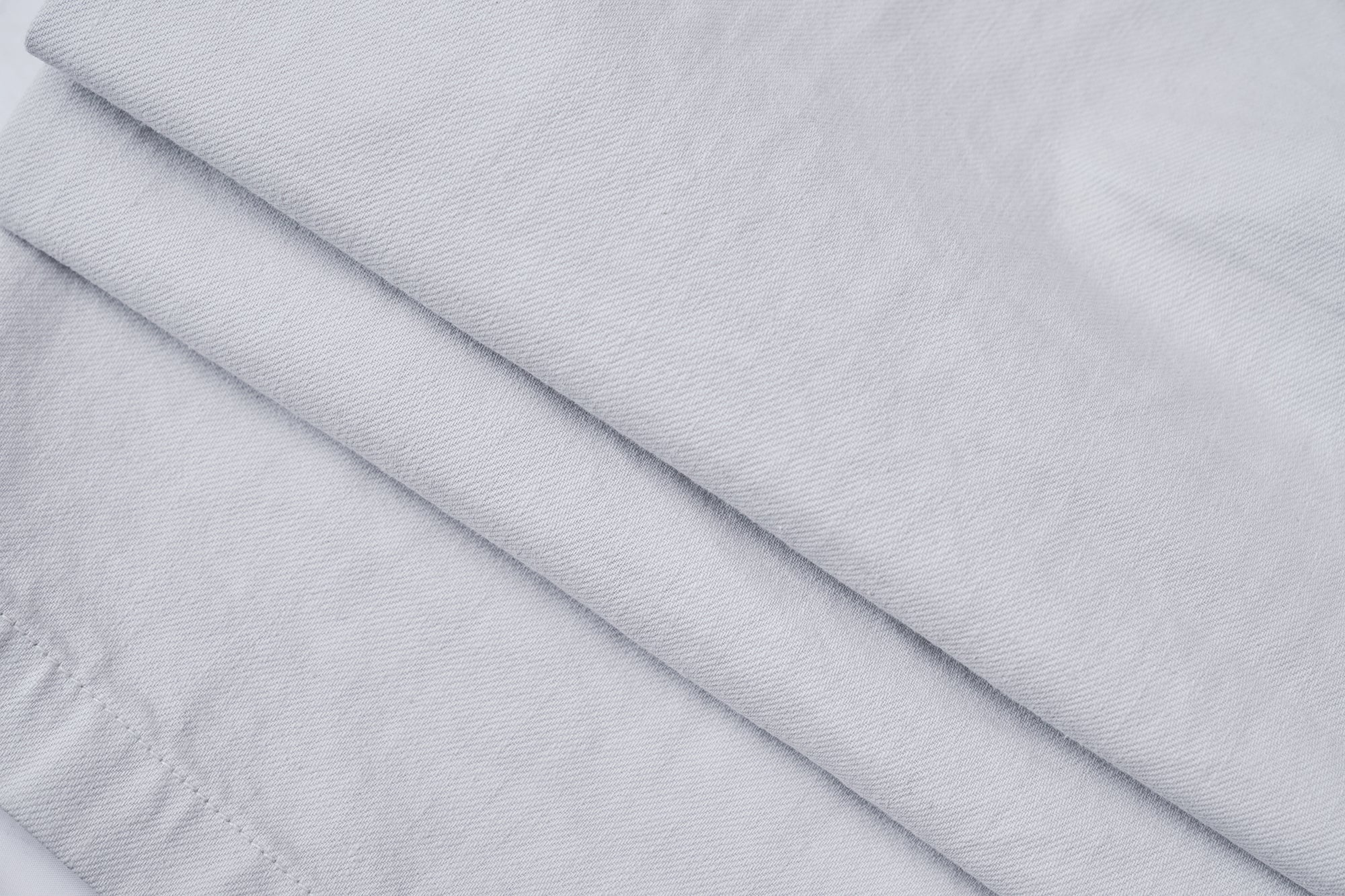 Cotton-linen Curved Jeans - Image 21