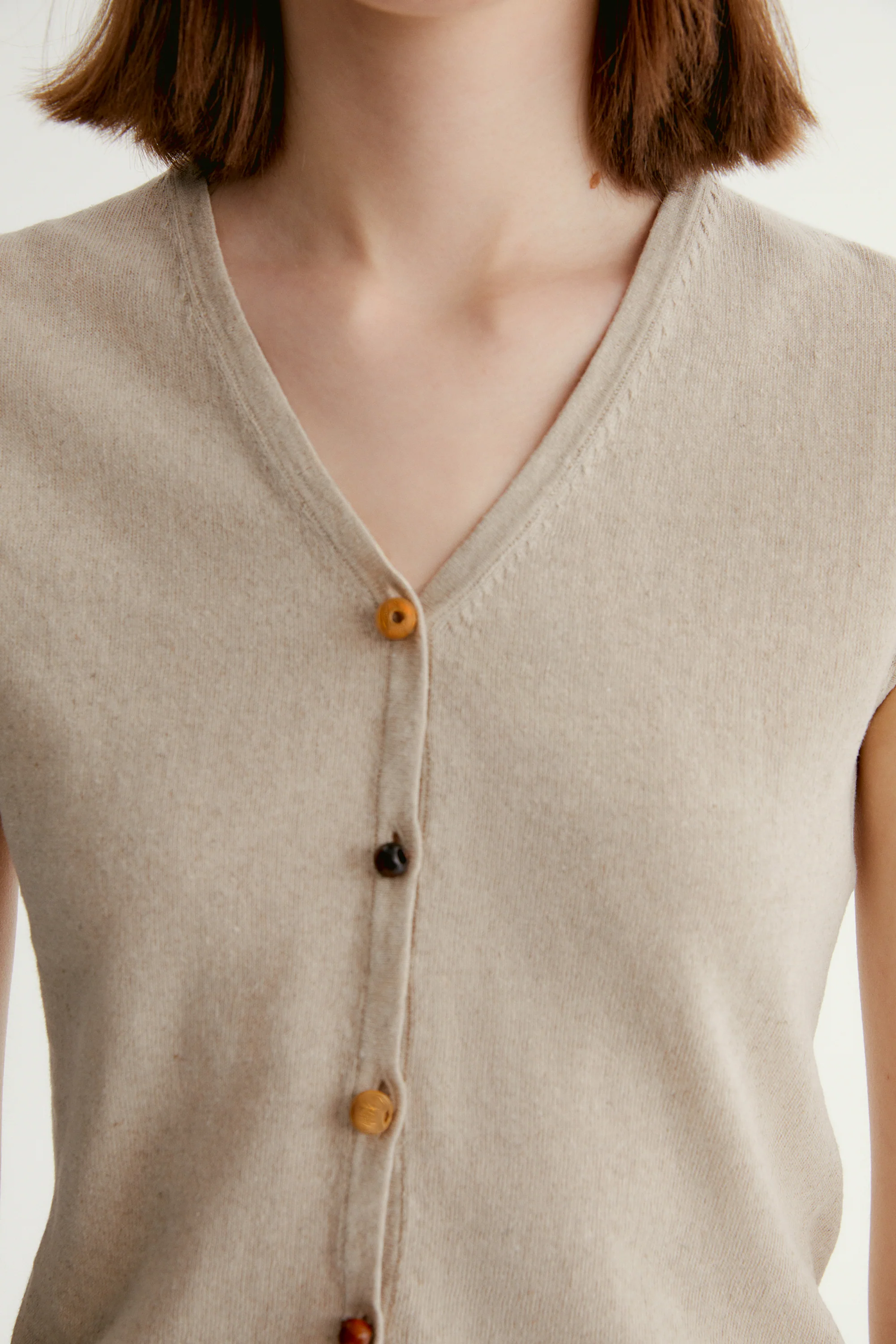 Cotton-linen Knitted Top - Image 10