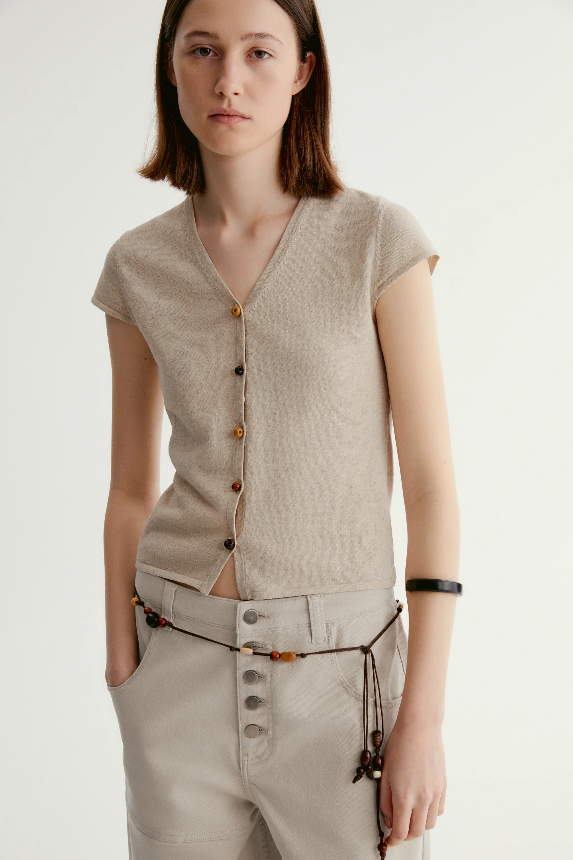Cotton-linen Knitted Top - Image 8