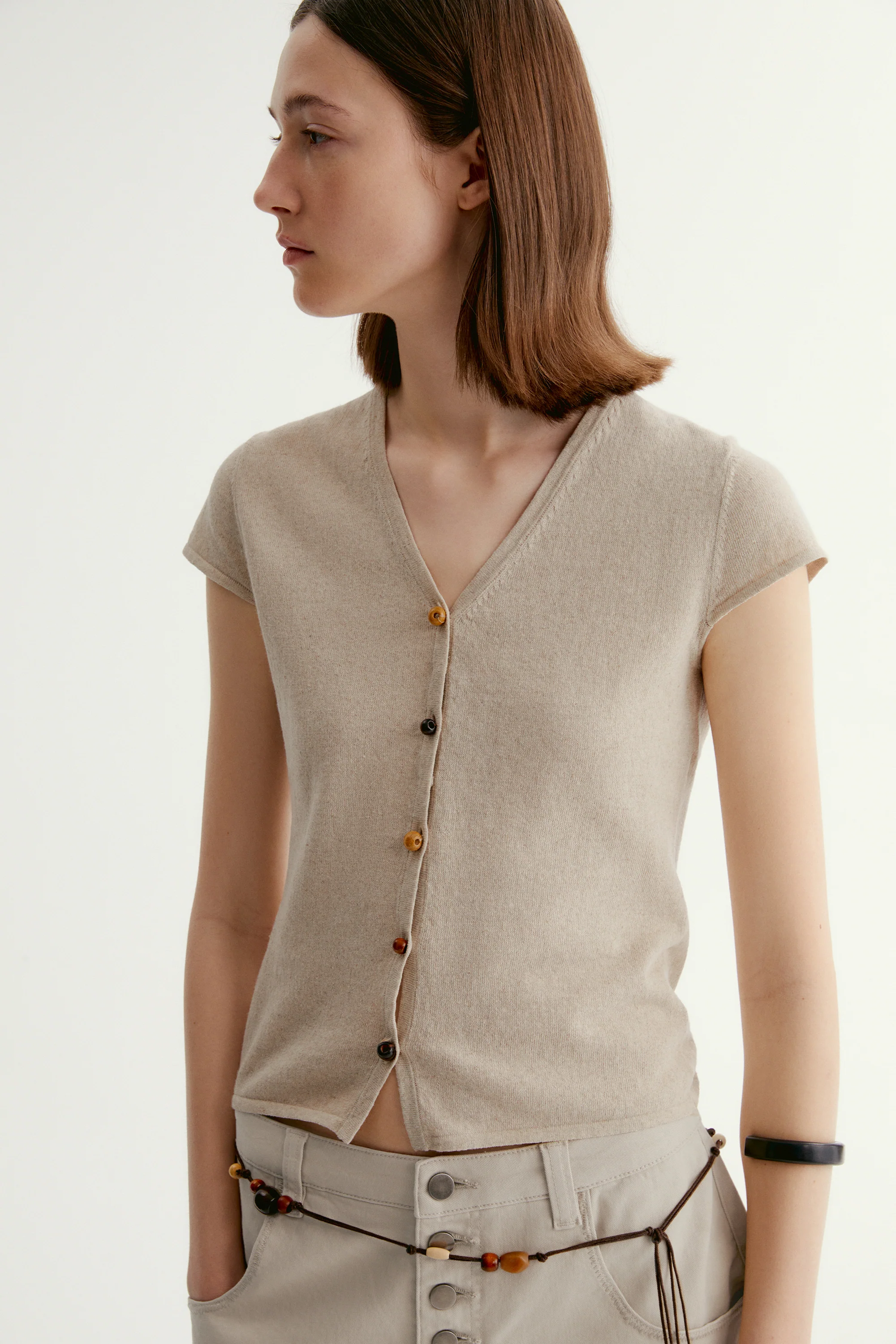 Cotton-linen Knitted Top - Image 9