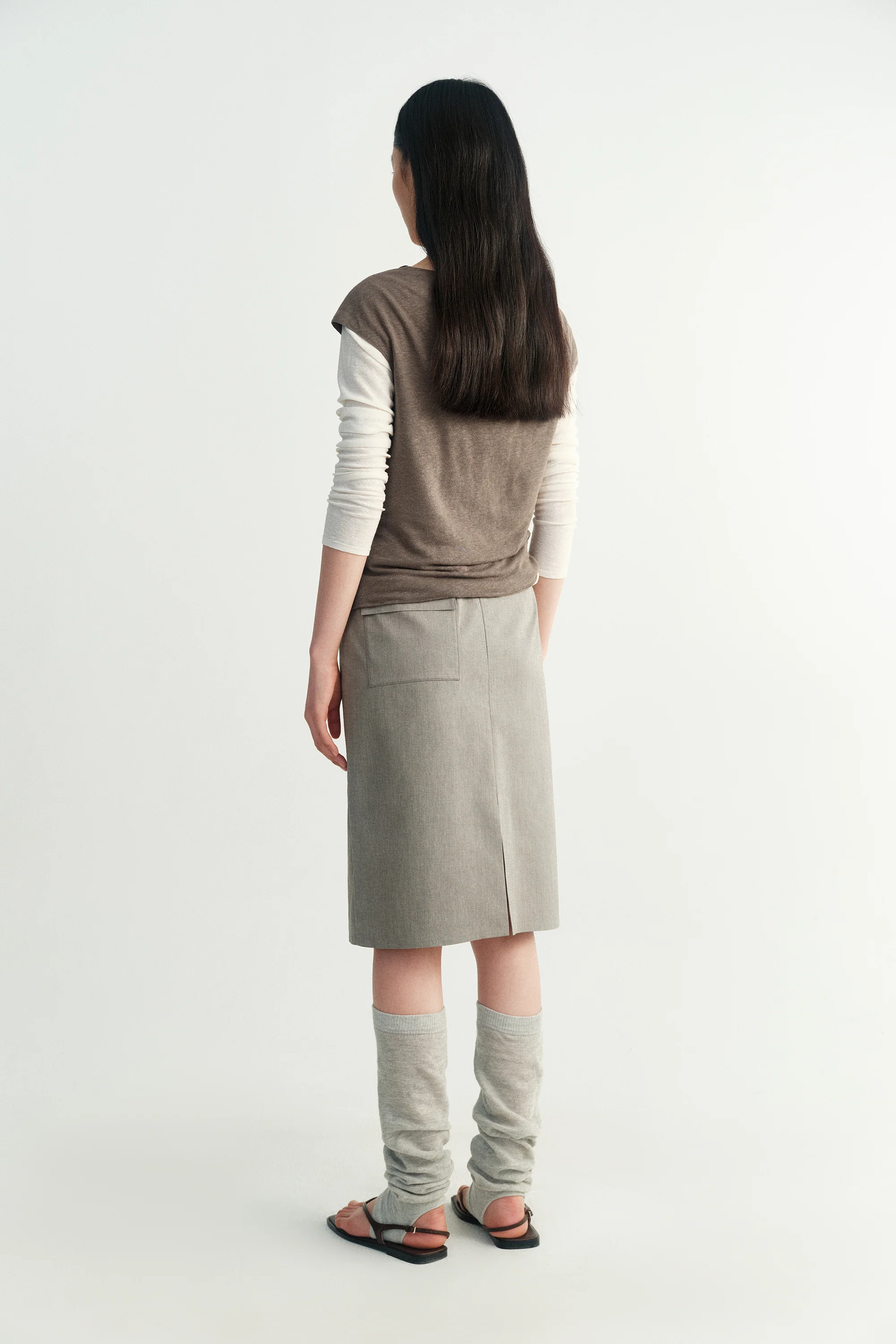 Cotton-linen Retro Top - Image 5