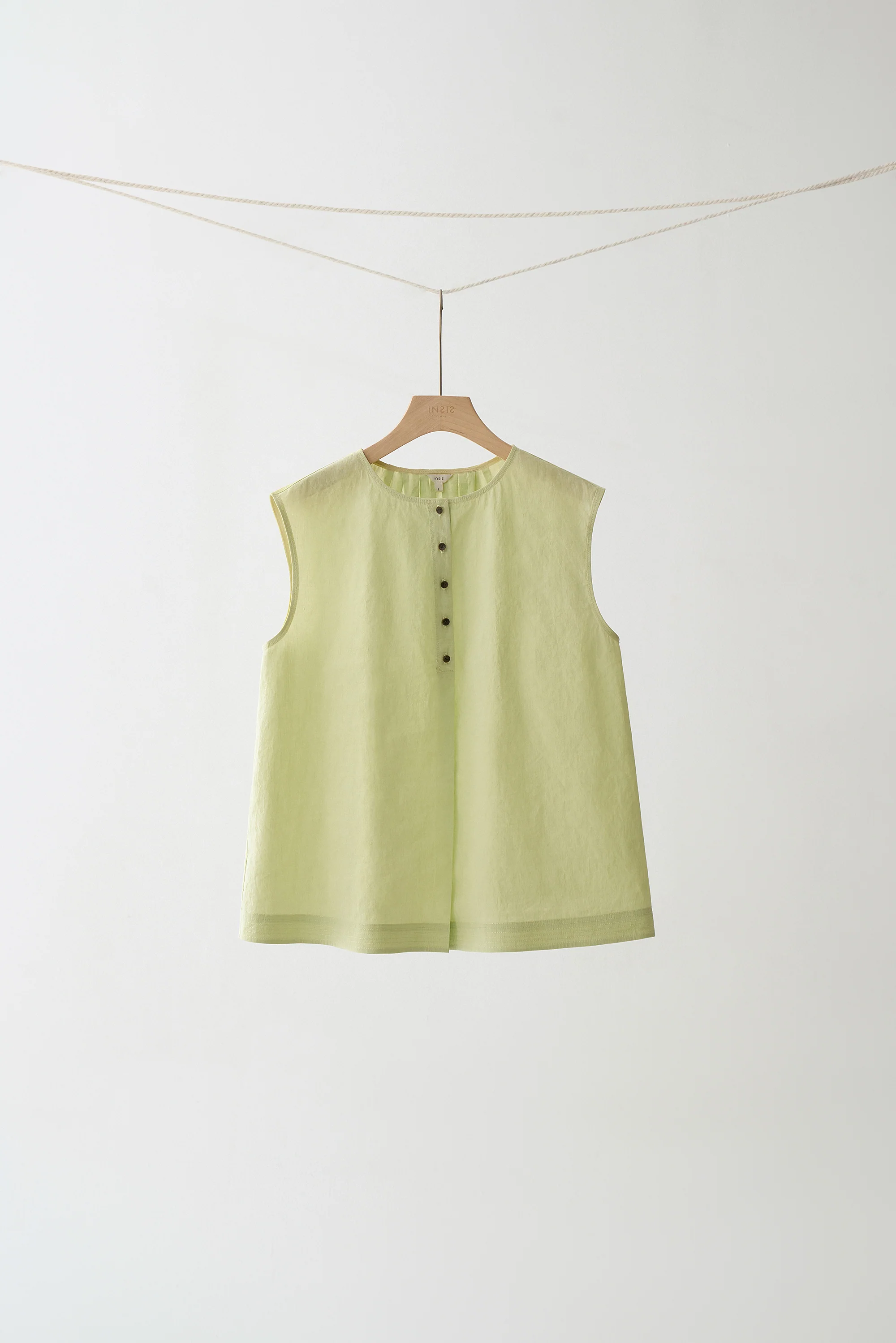 Cotton-linen Sleeveless Blouse - Image 2