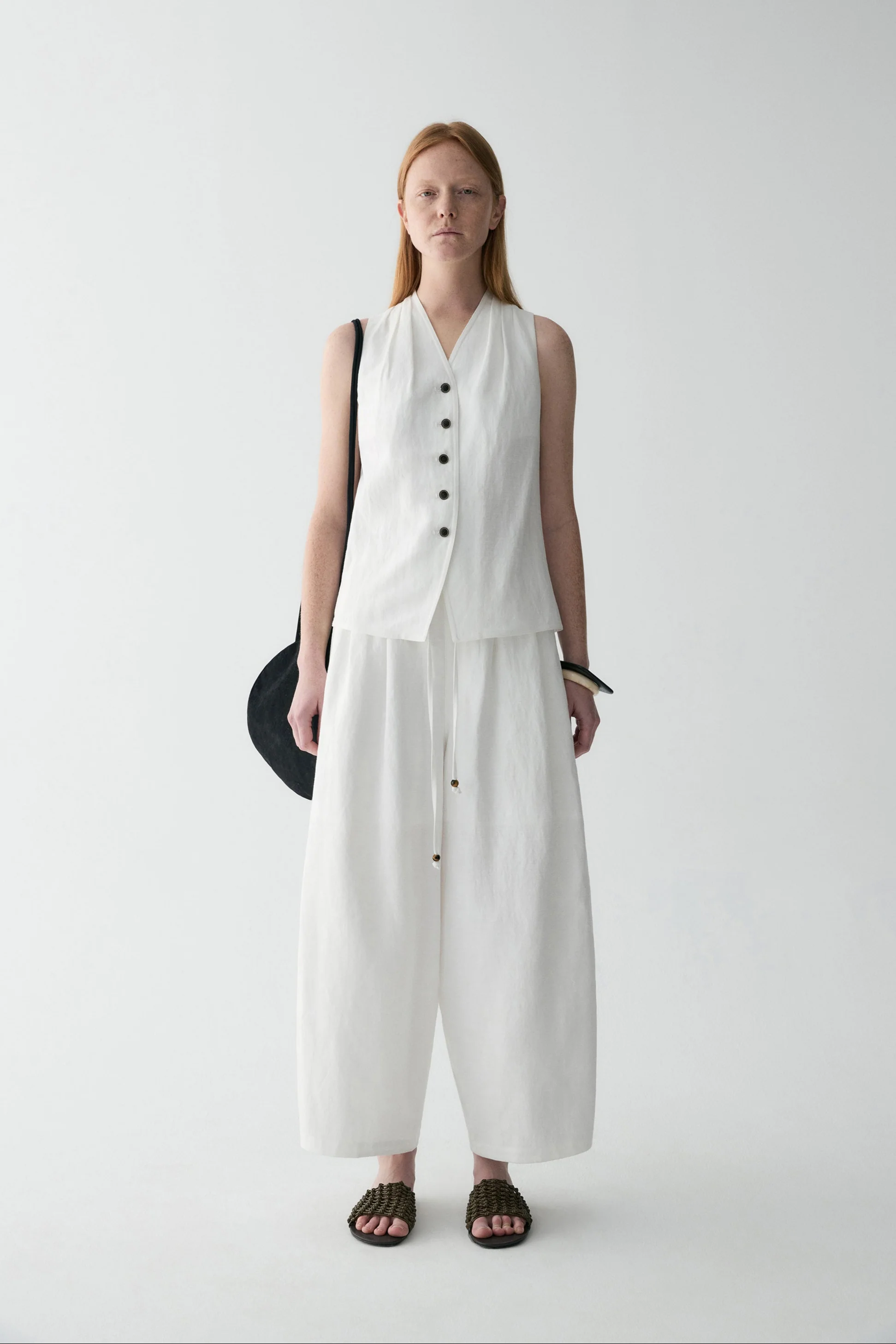 Cotton-linen Vest - Image 12