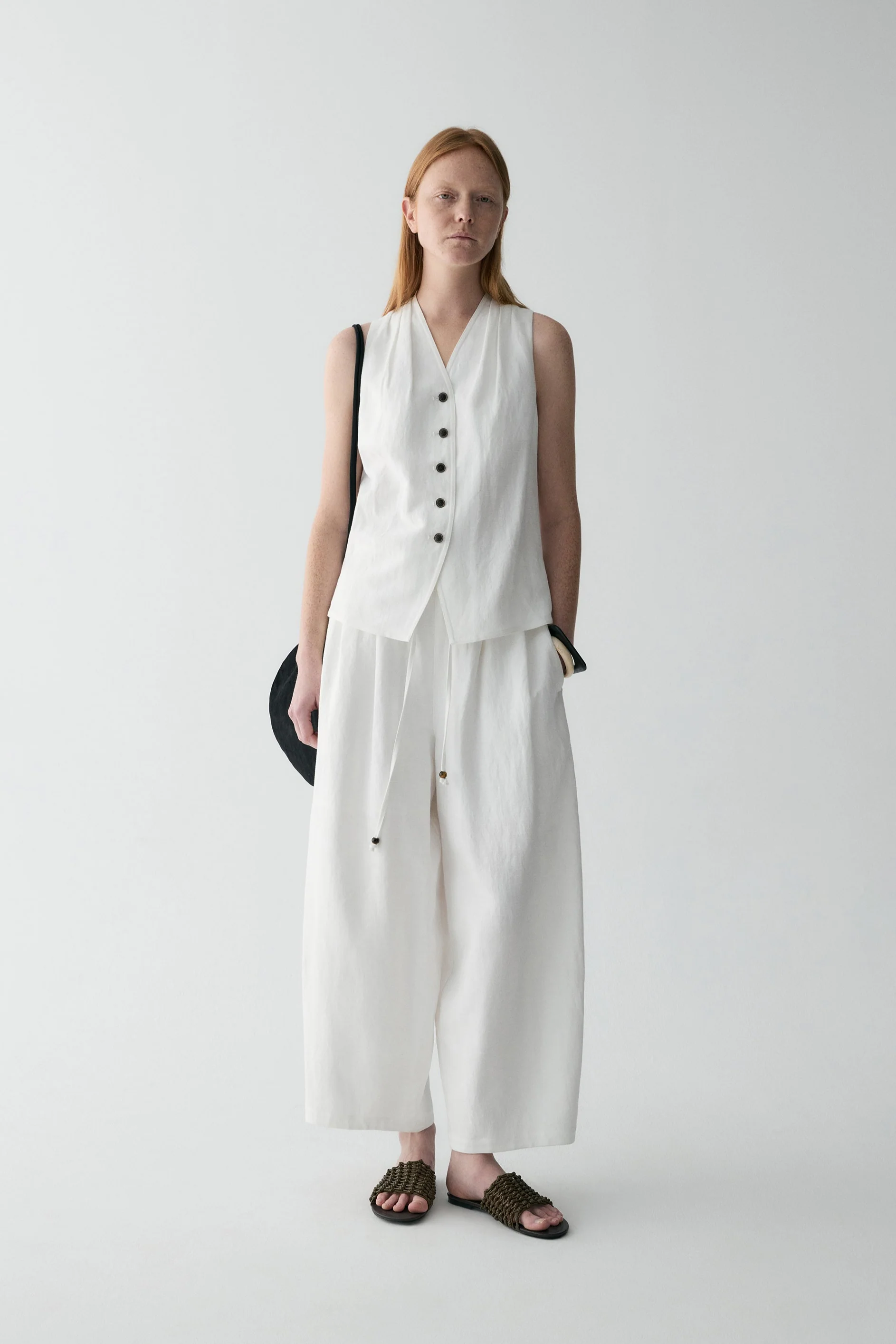 Cotton-linen Vest - Image 13