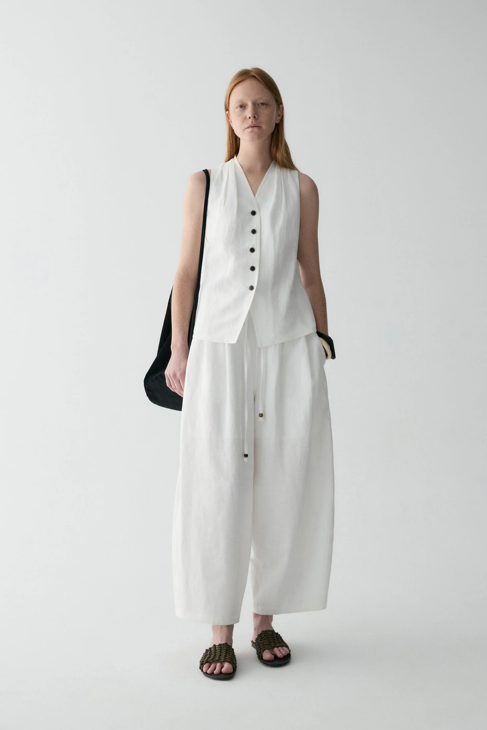 Cotton-linen Vest - Image 14