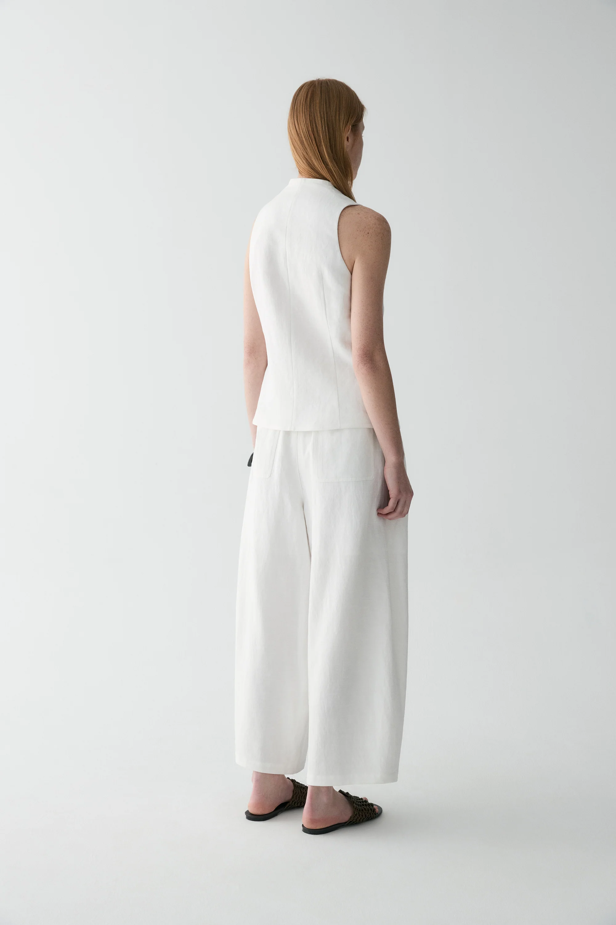 Cotton-linen Vest - Image 16