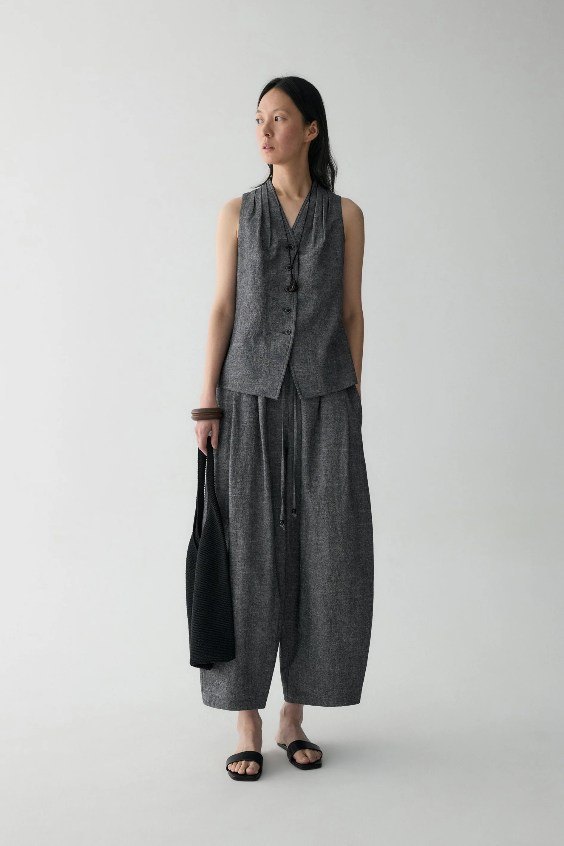 Cotton-linen Vest - Image 2