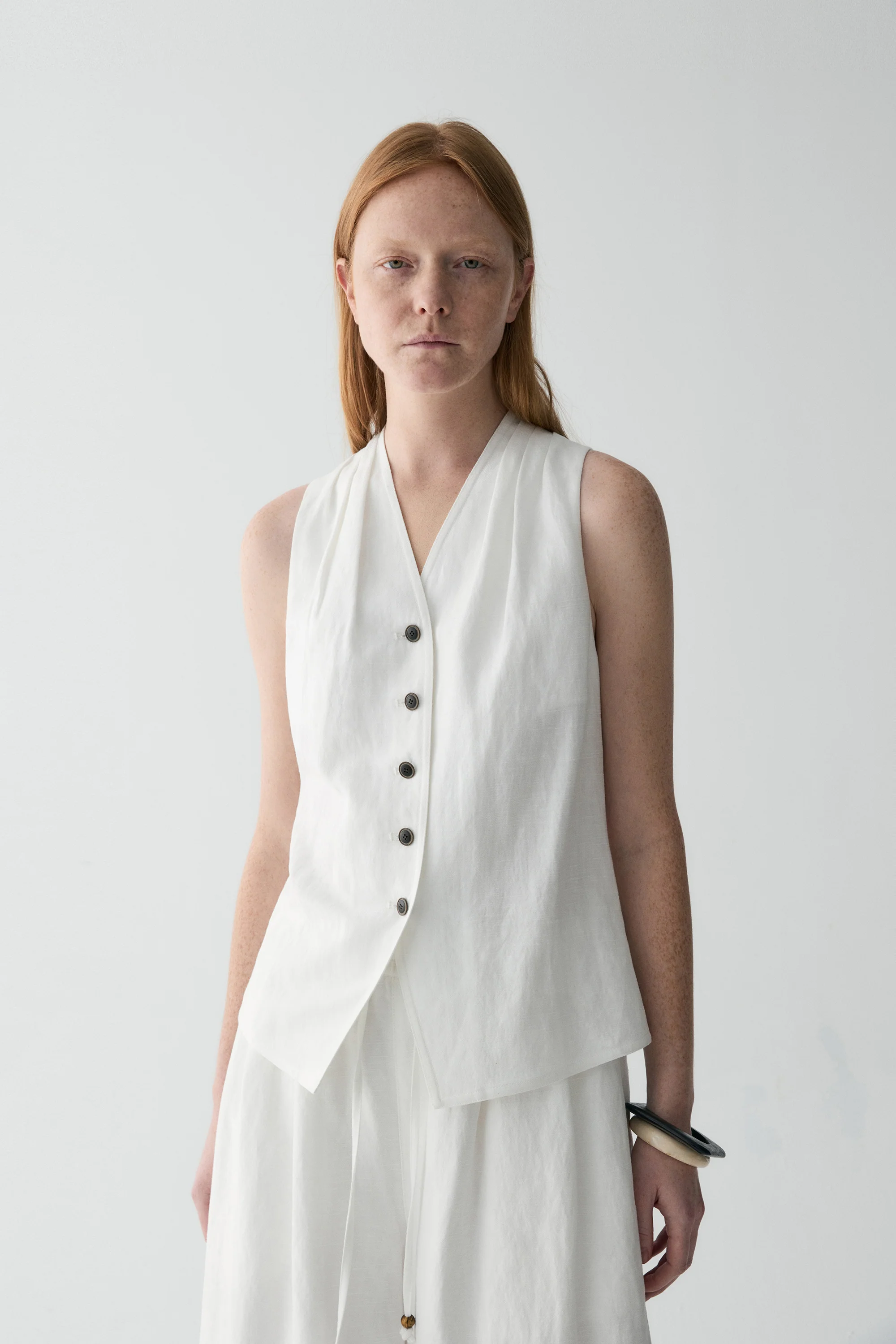 Cotton-linen Vest - Image 3