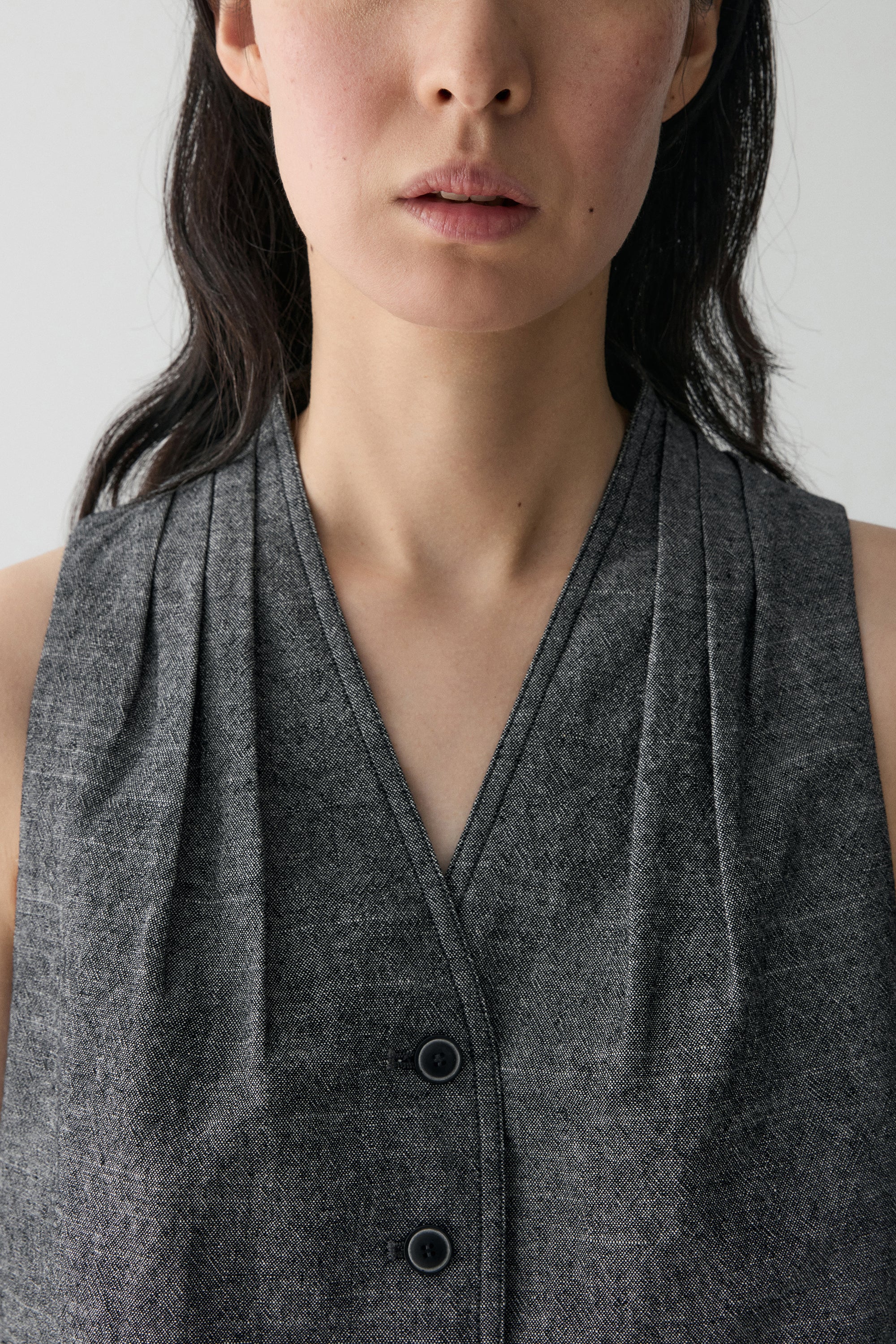 Cotton-linen Vest - Image 8