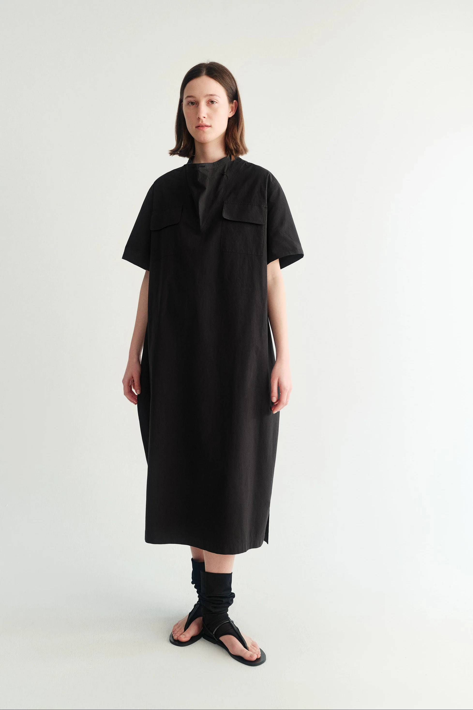 Cotton Loose-fit Dress - Image 11