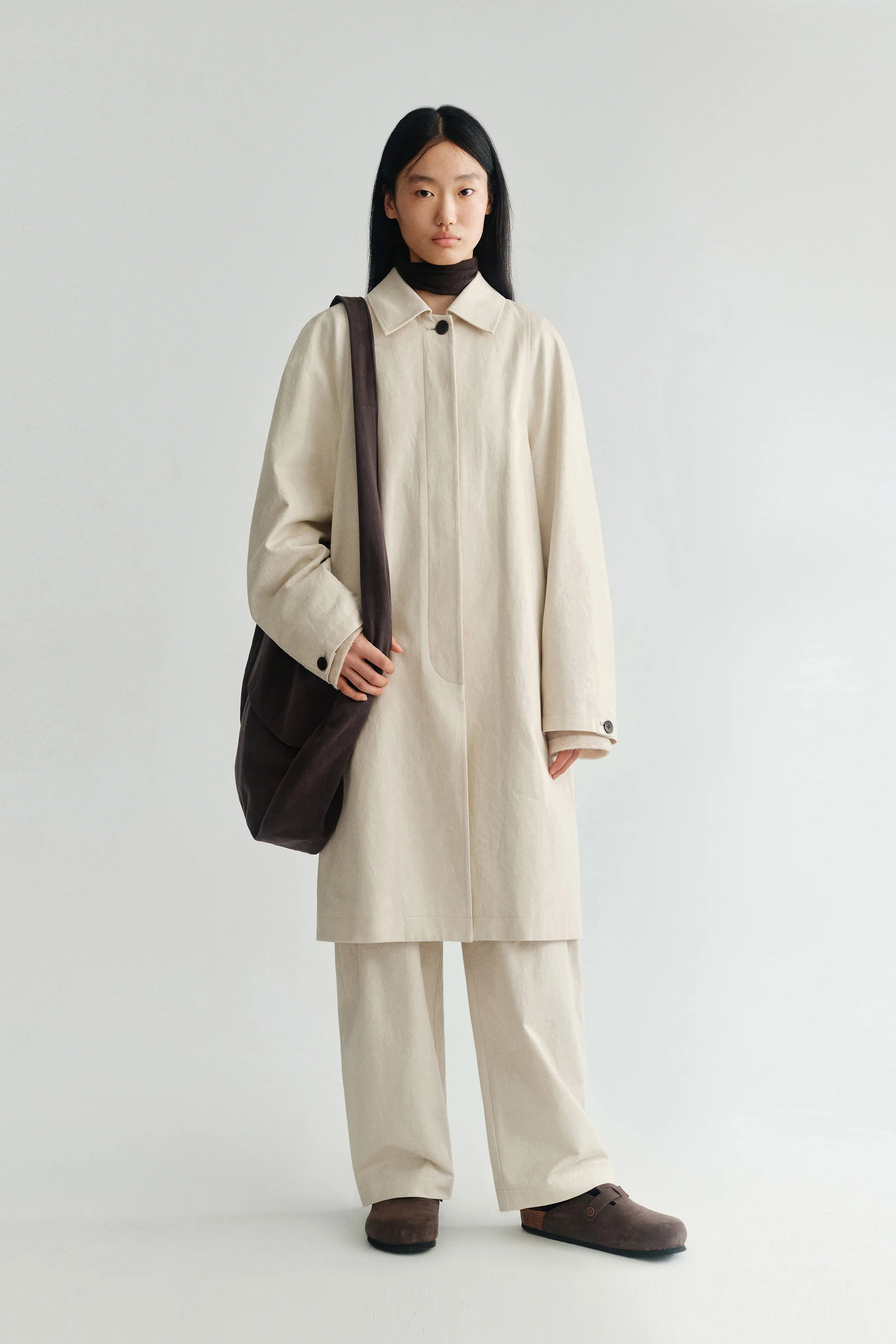 Cotton Tailored Coat
