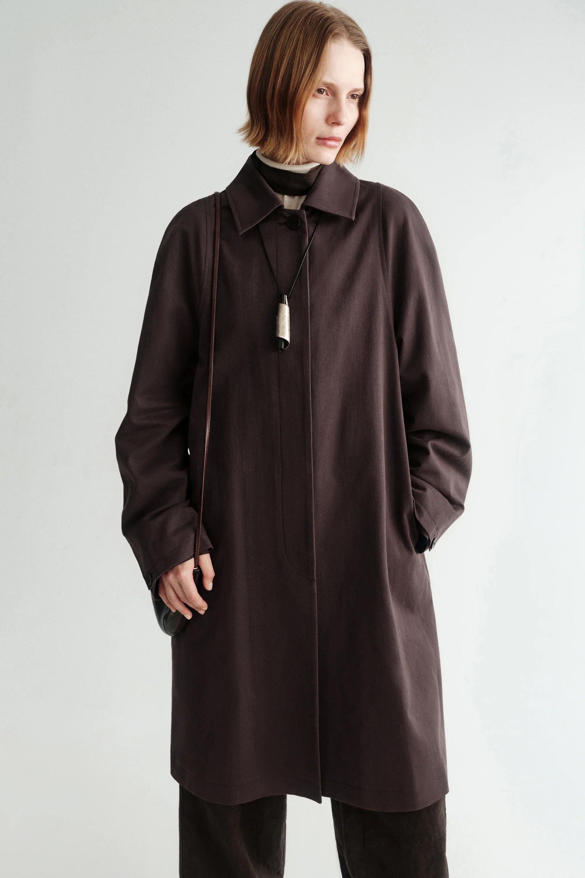 Cotton Tailored Coat - Image 12