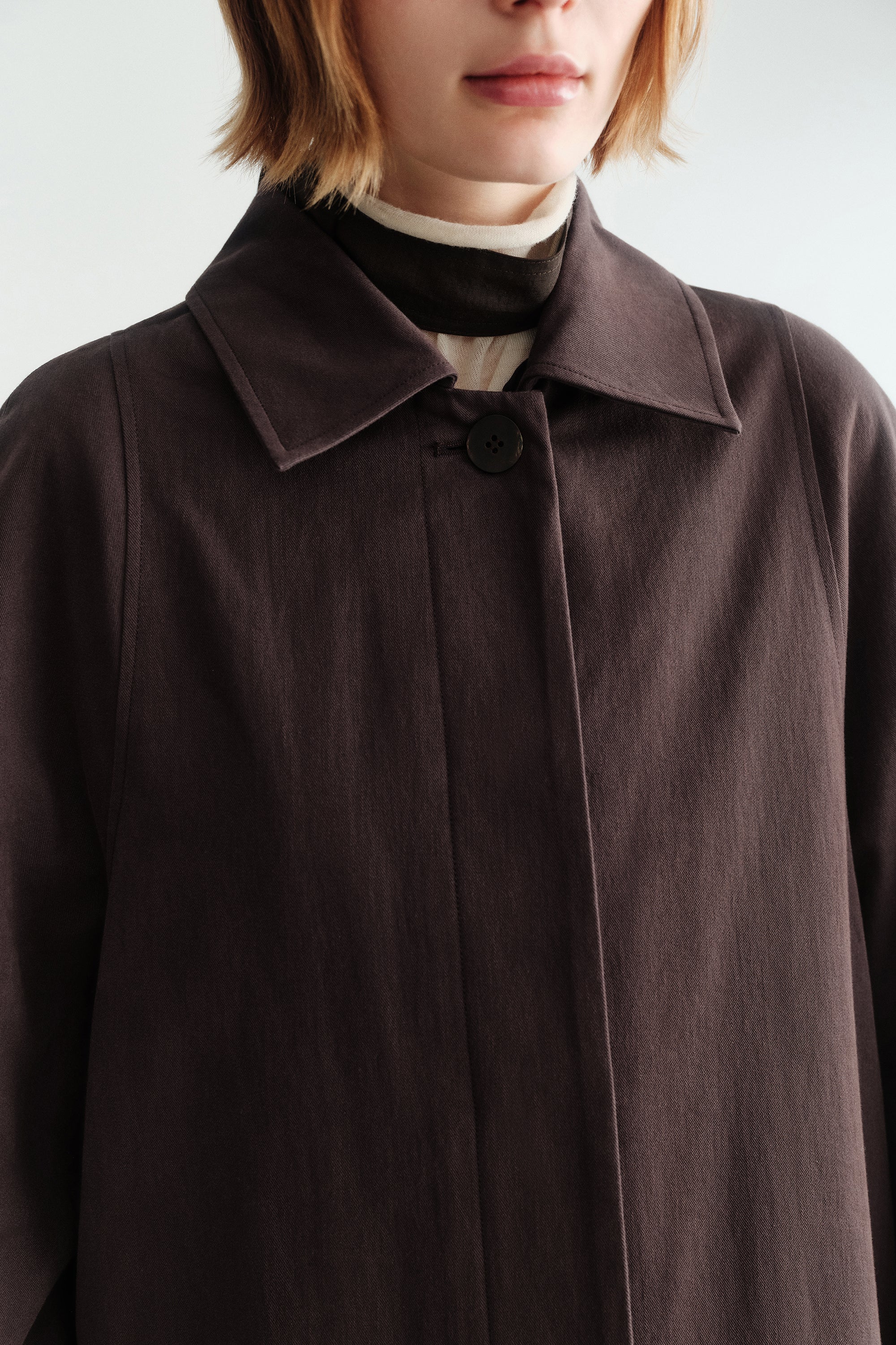 Cotton Tailored Coat - Image 15