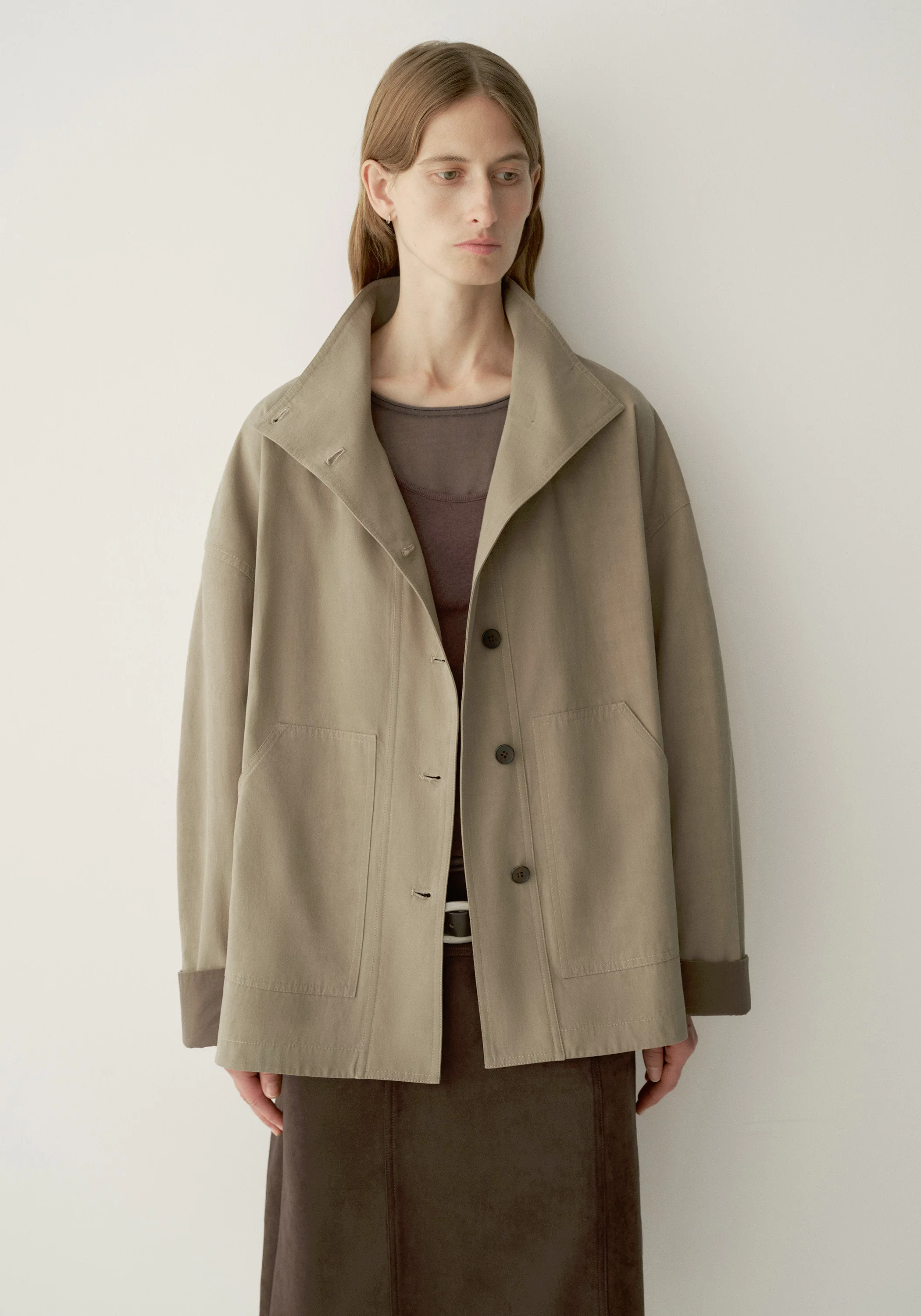 Cotton Trench Coat
