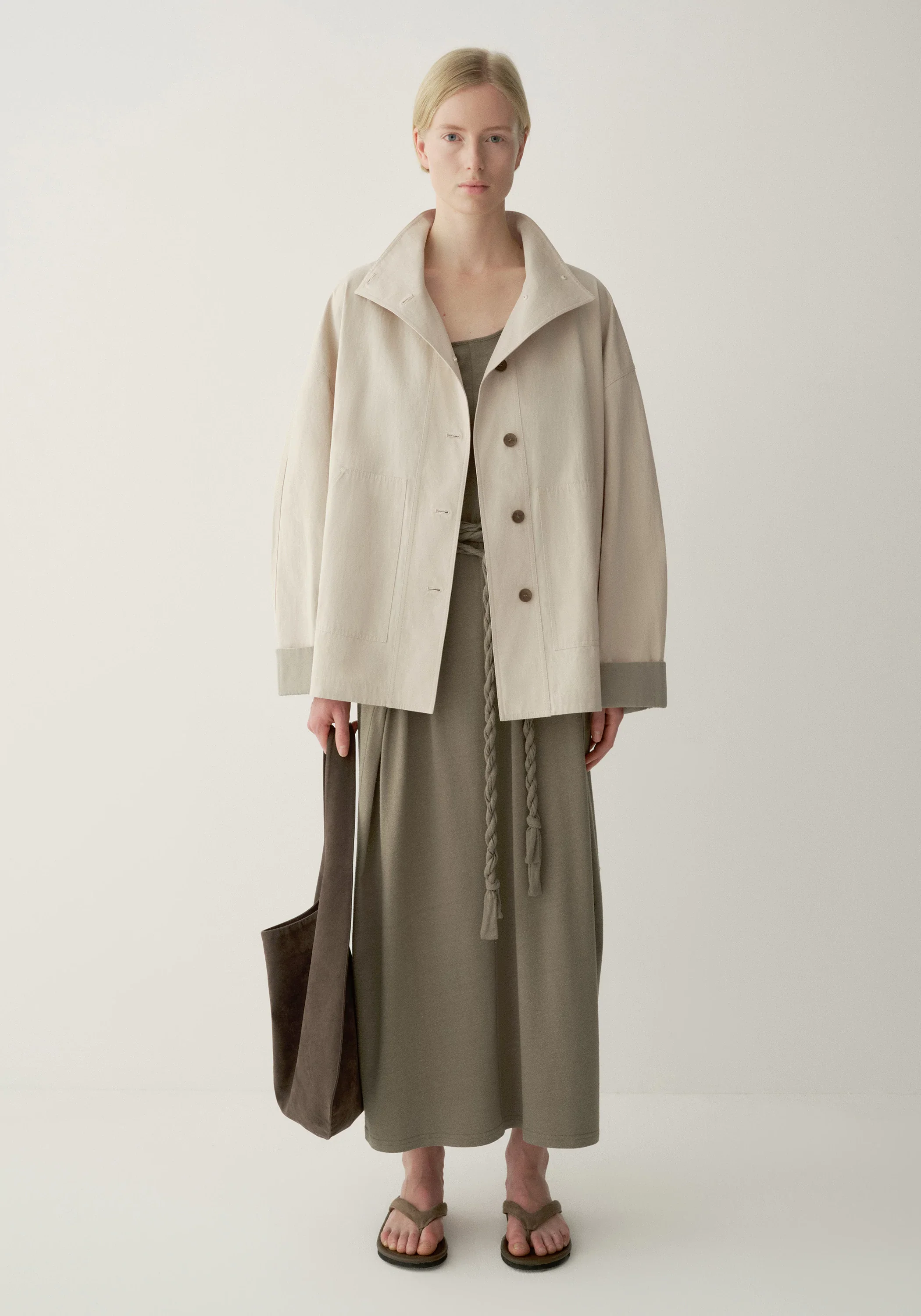 Cotton Trench Coat - Image 13