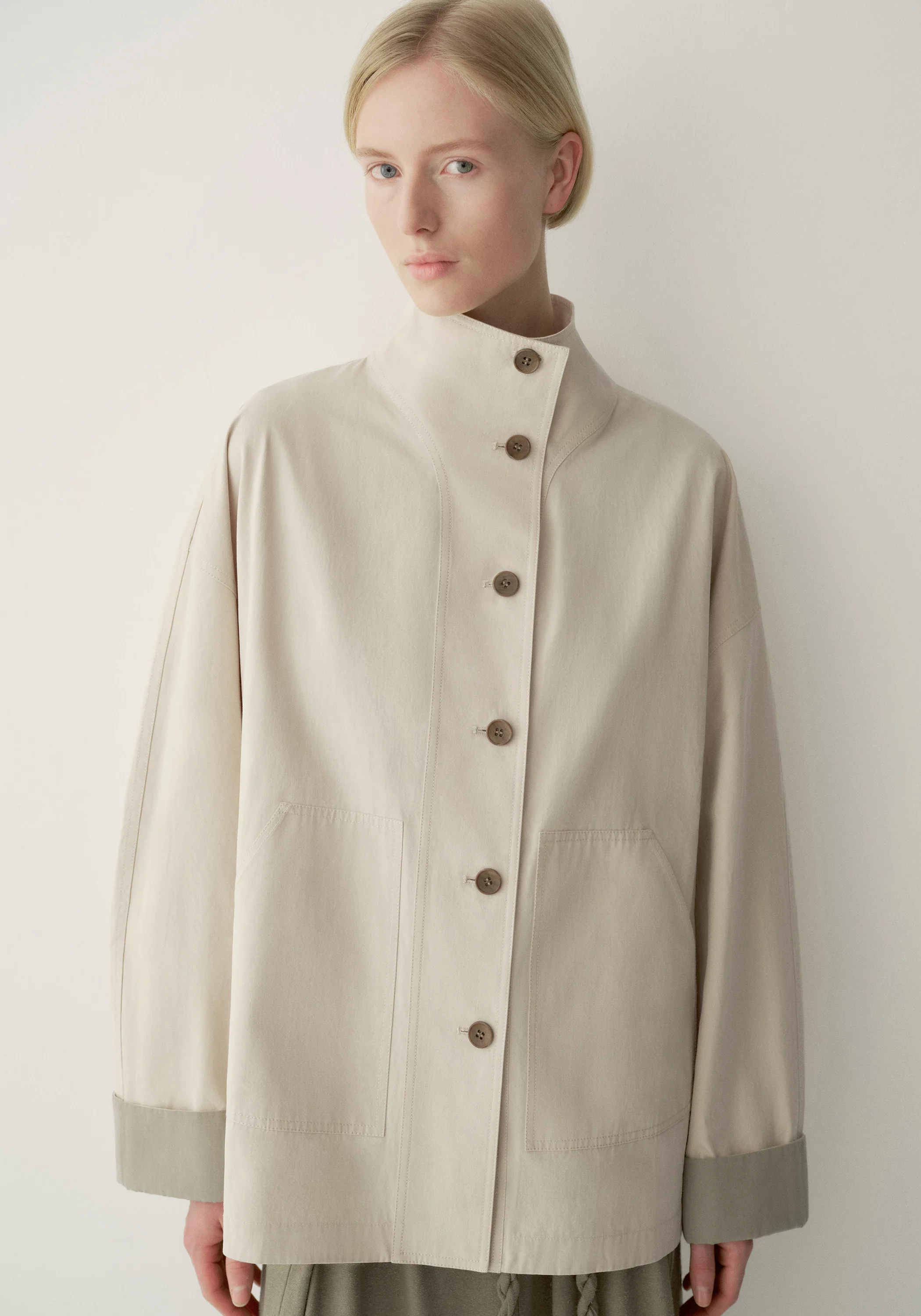 Cotton Trench Coat - Image 15