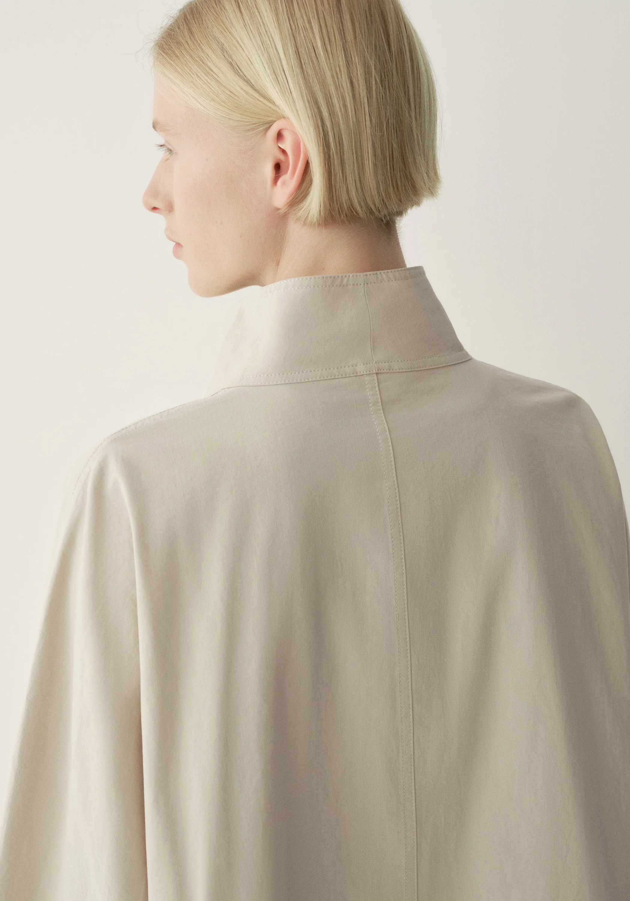 Cotton Trench Coat - Image 17