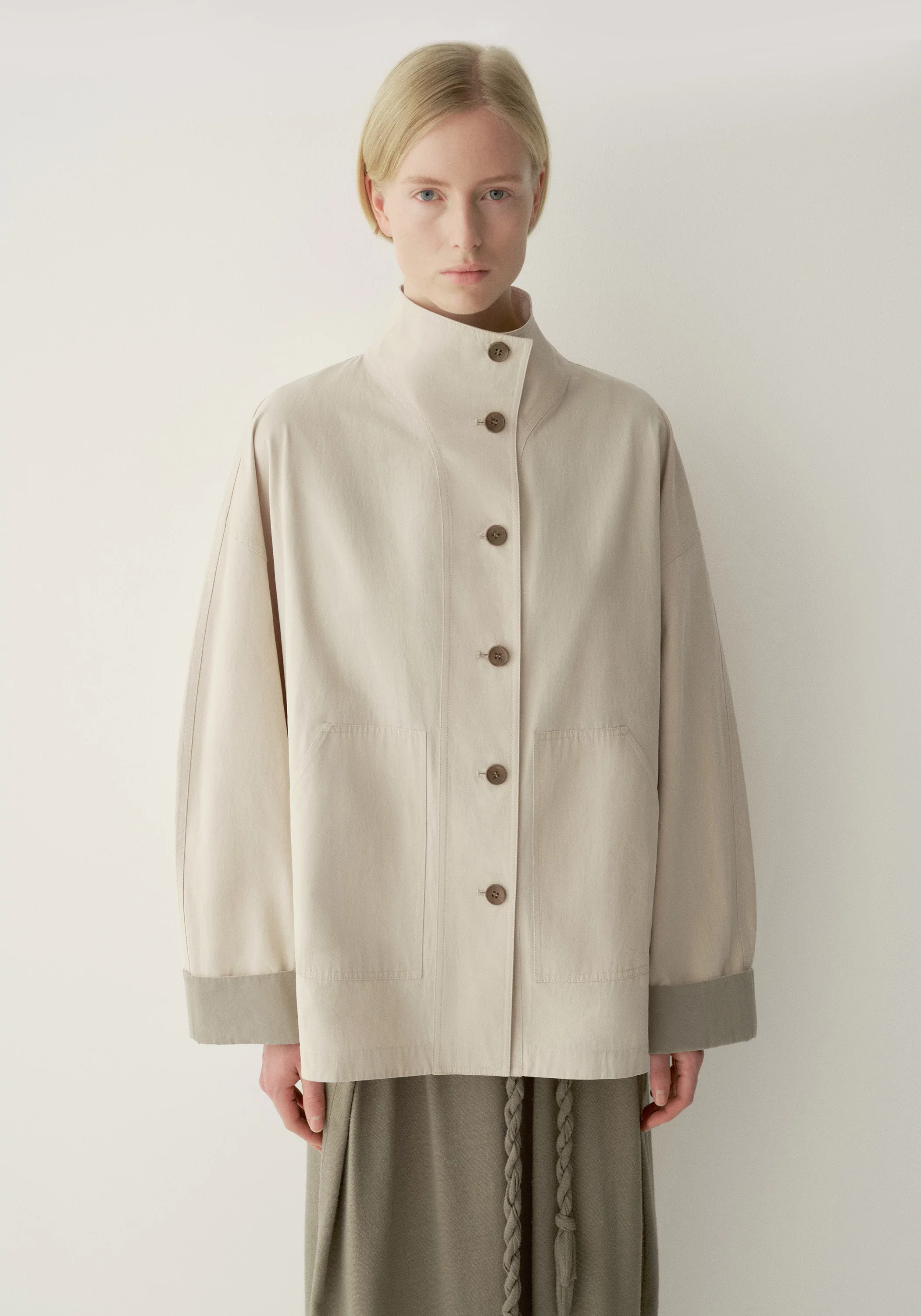 Cotton Trench Coat - Image 9