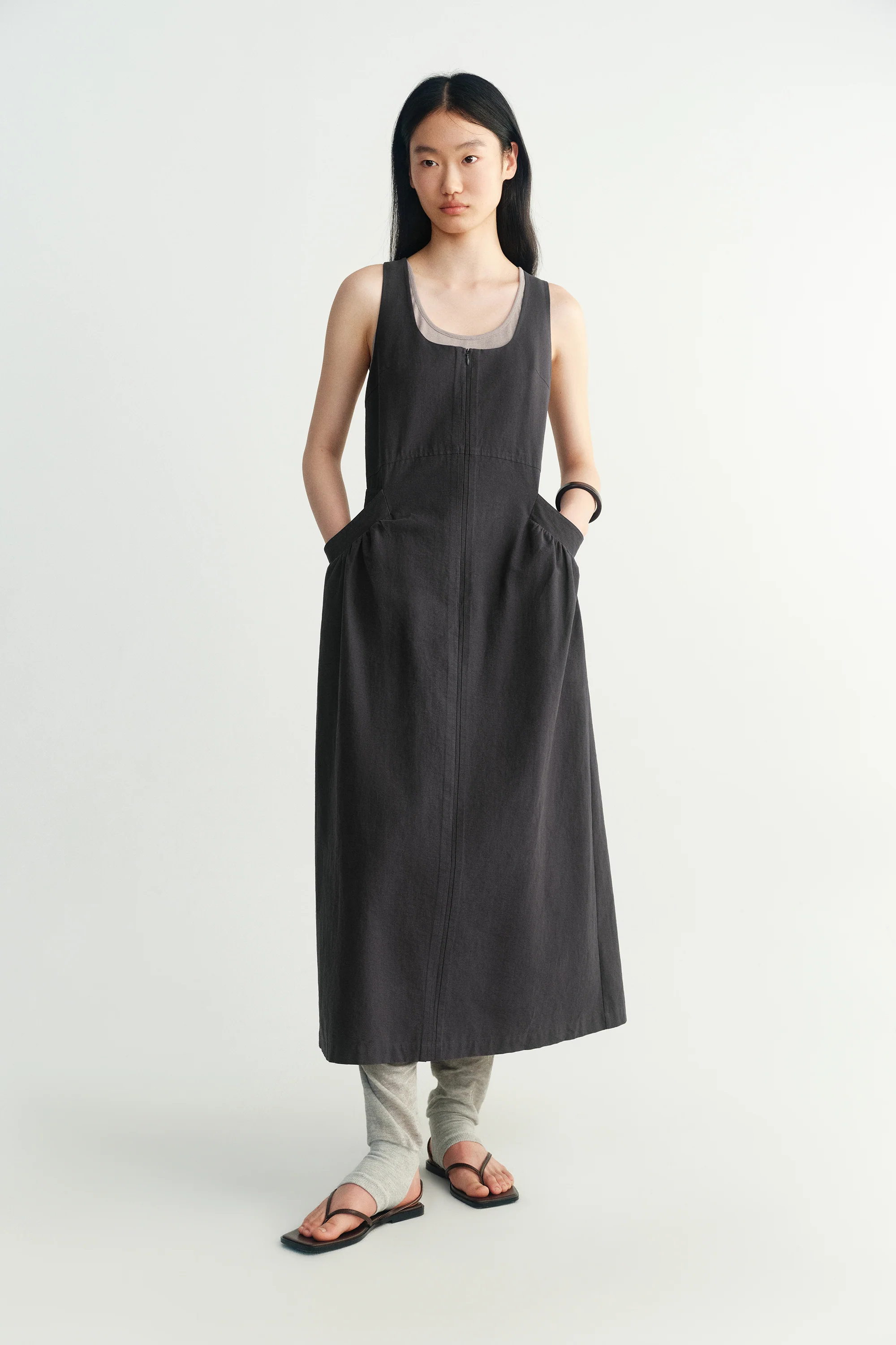 Twist-knot Zipper Dress - Image 10