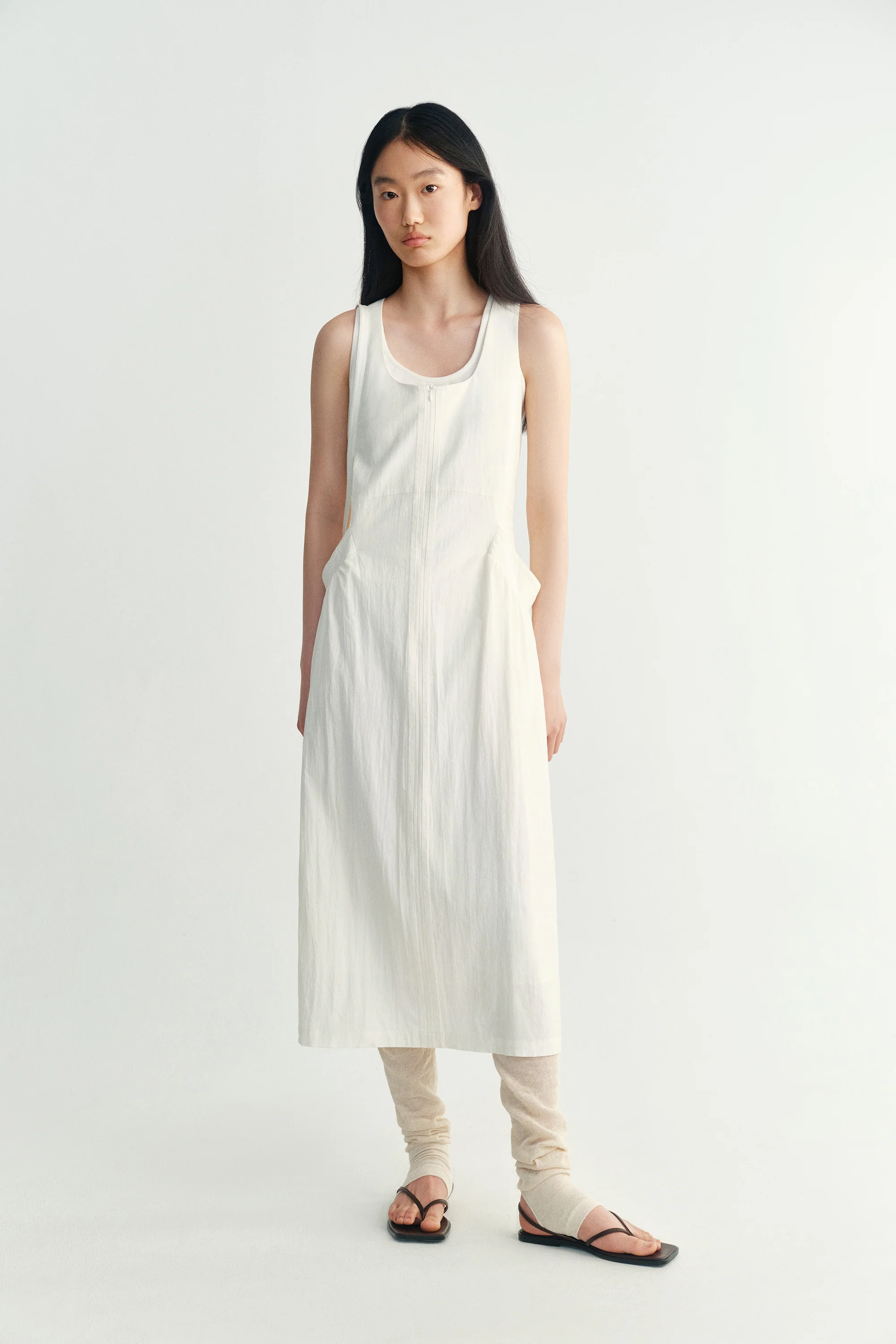 Twist-knot Zipper Dress - Image 21