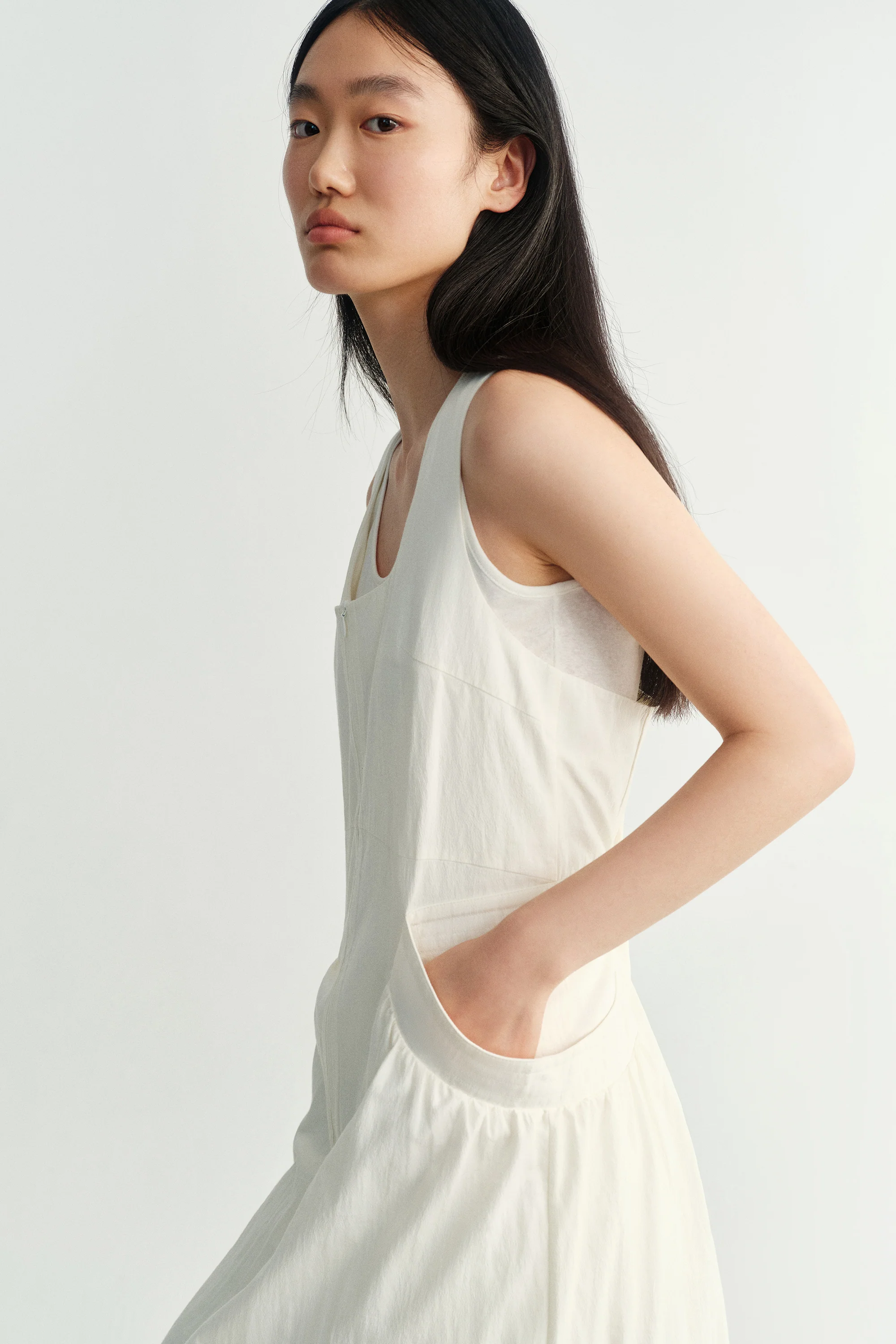 Twist-knot Zipper Dress - Image 27