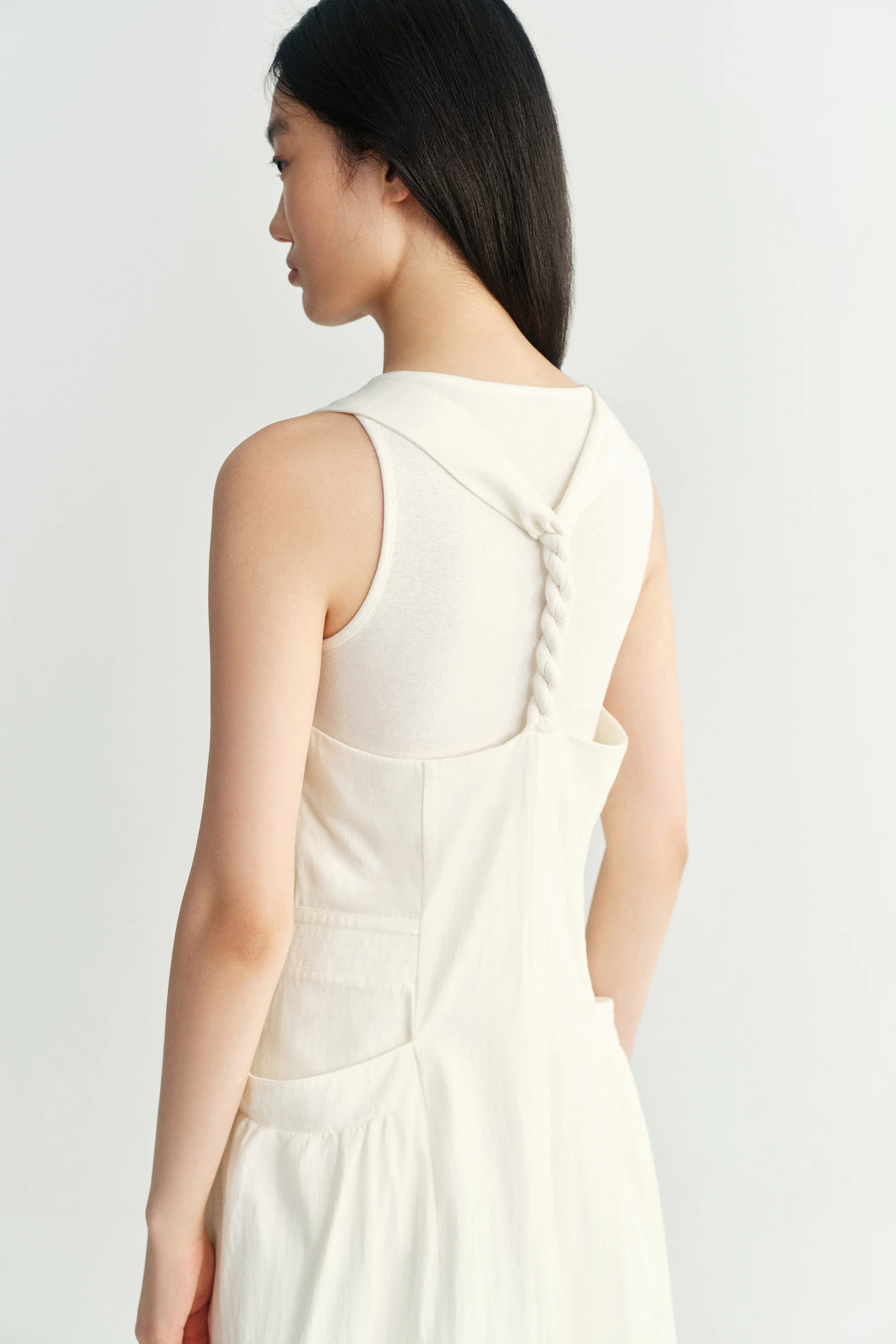 Twist-knot Zipper Dress - Image 28