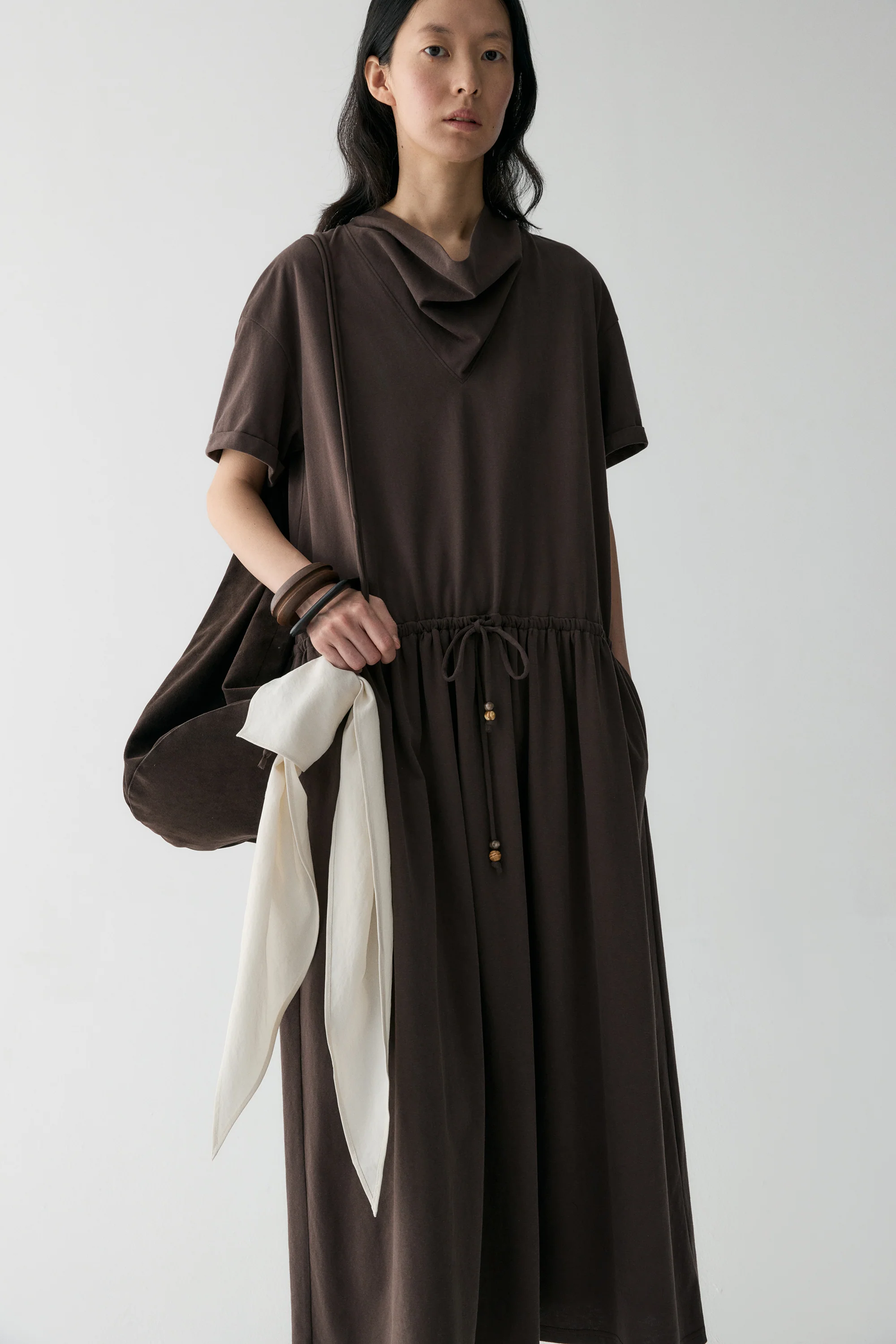 Cowl Neck Dress - Image 10