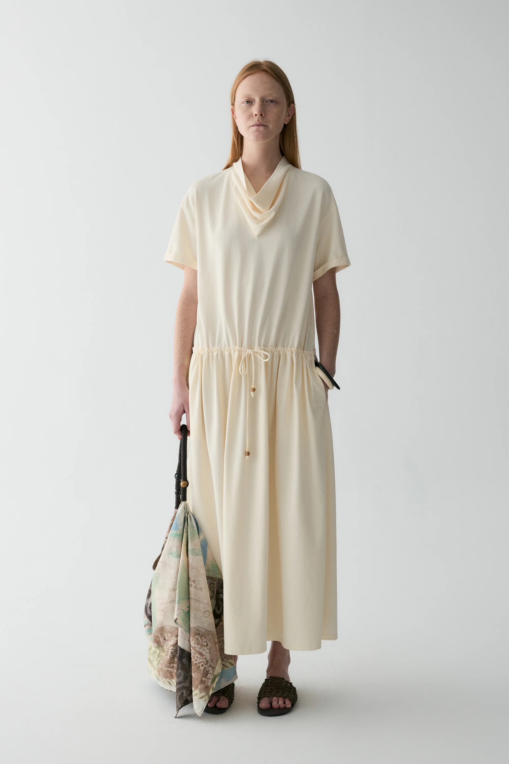 Cowl Neck Dress - Image 3