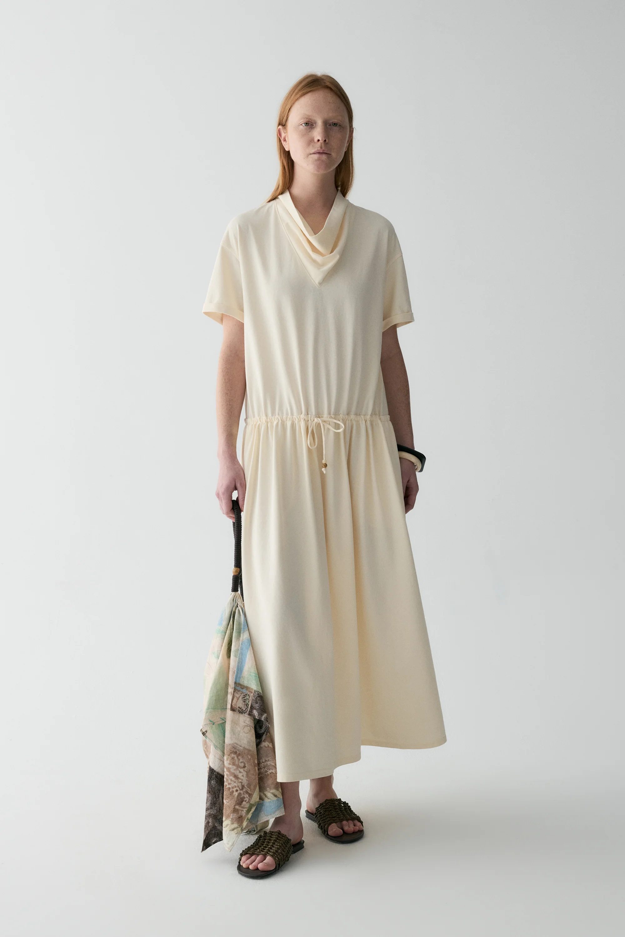 Cowl Neck Dress - Image 4