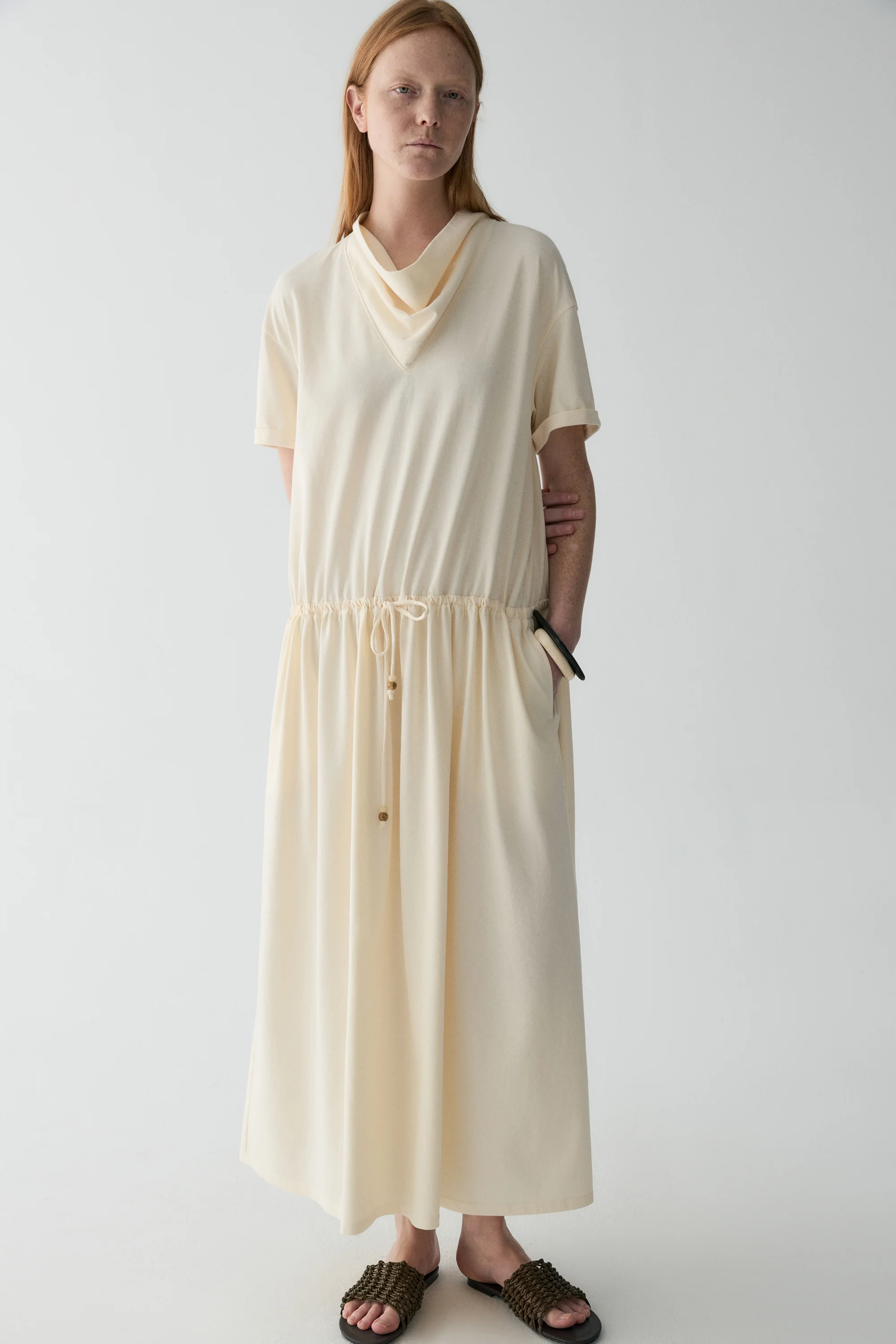 Cowl Neck Dress - Image 5