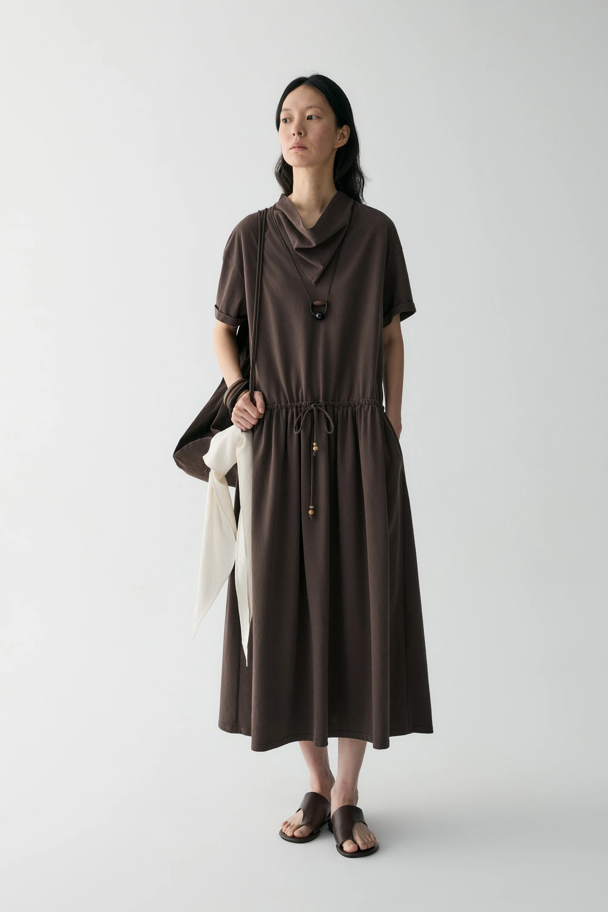 Cowl Neck Dress - Image 7
