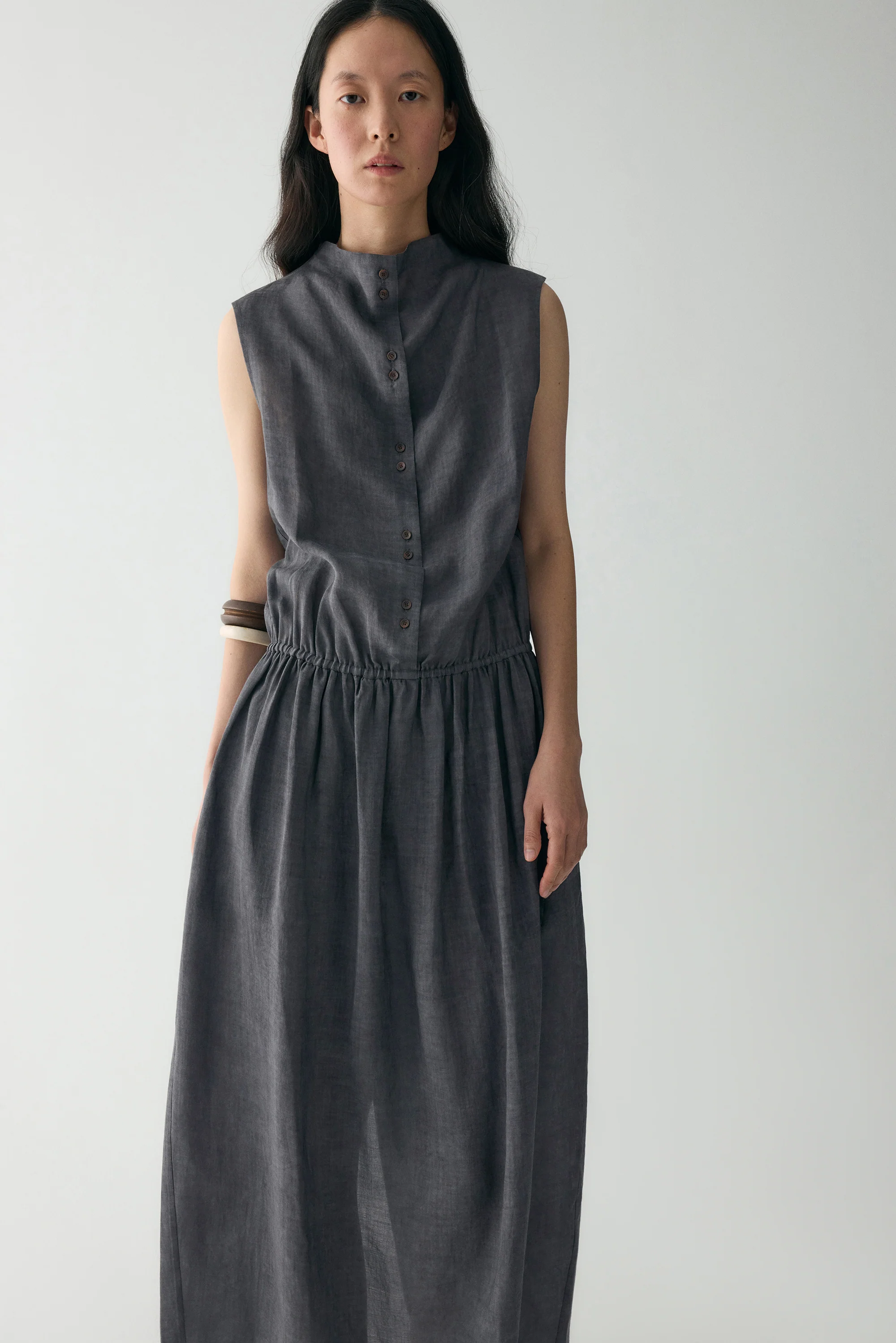 Cowl Neck Sleeveless Dress - Image 12