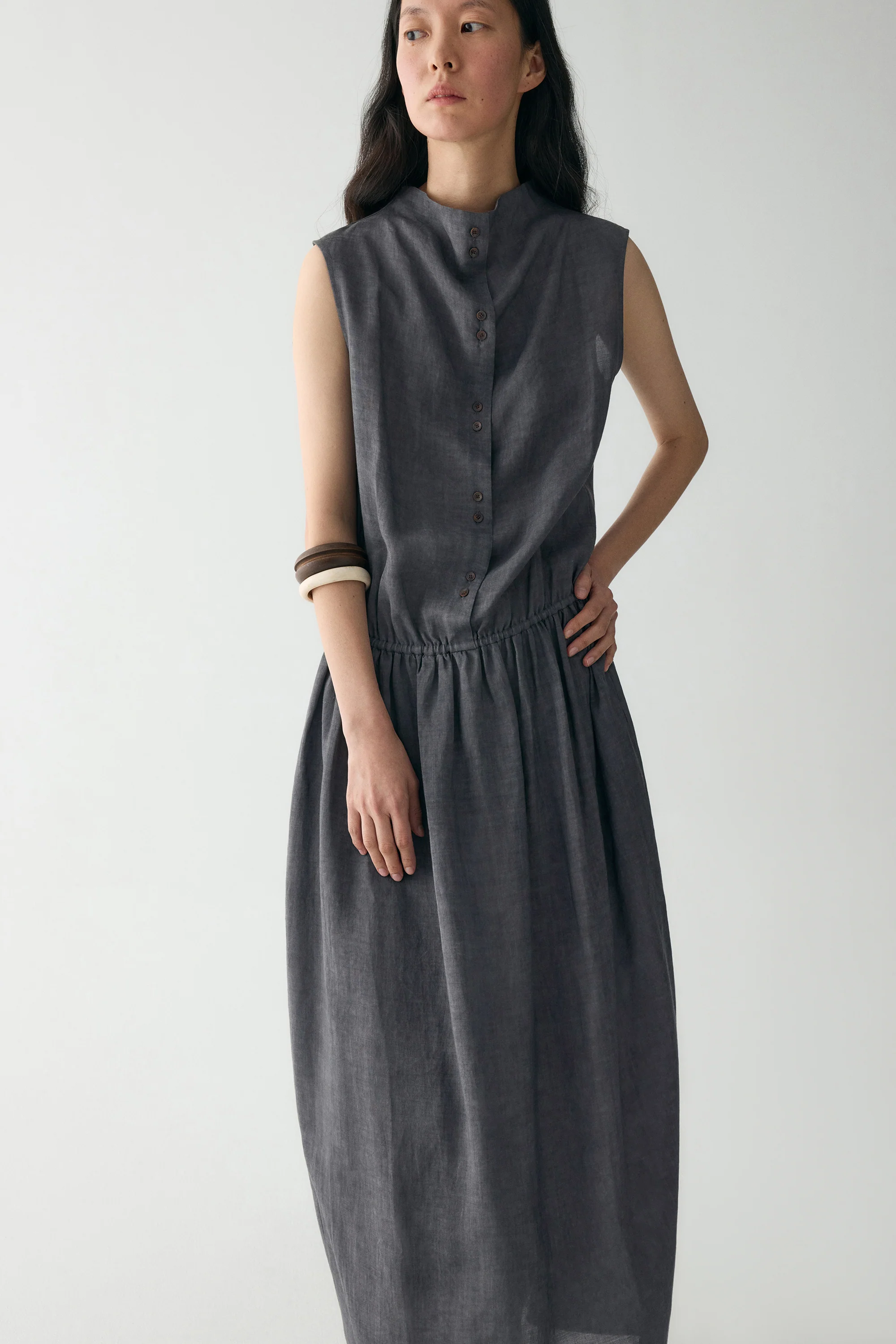 Cowl Neck Sleeveless Dress - Image 14