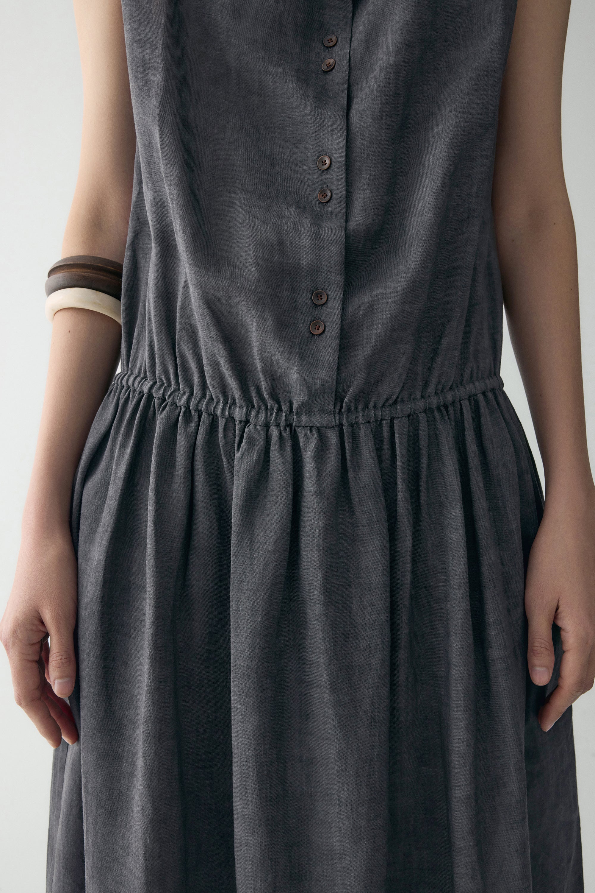 Cowl Neck Sleeveless Dress - Image 18