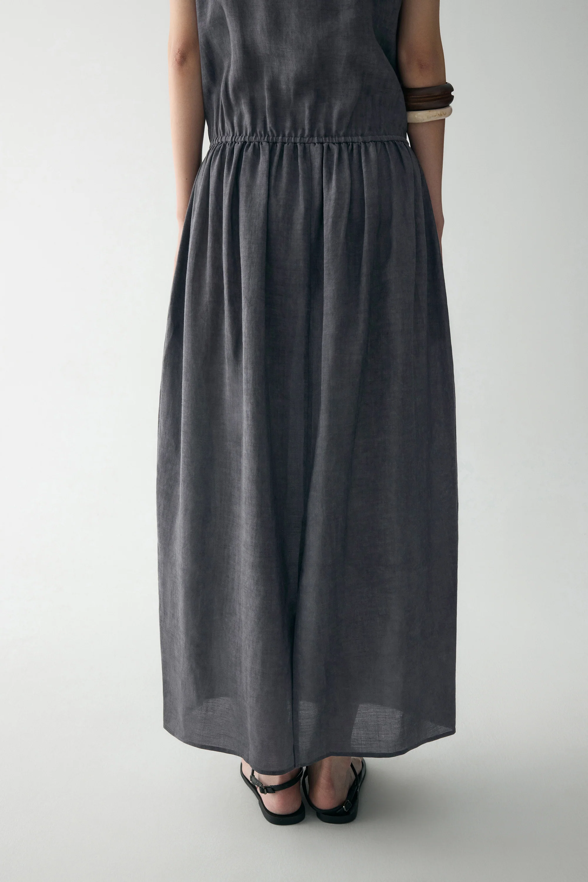 Cowl Neck Sleeveless Dress - Image 19
