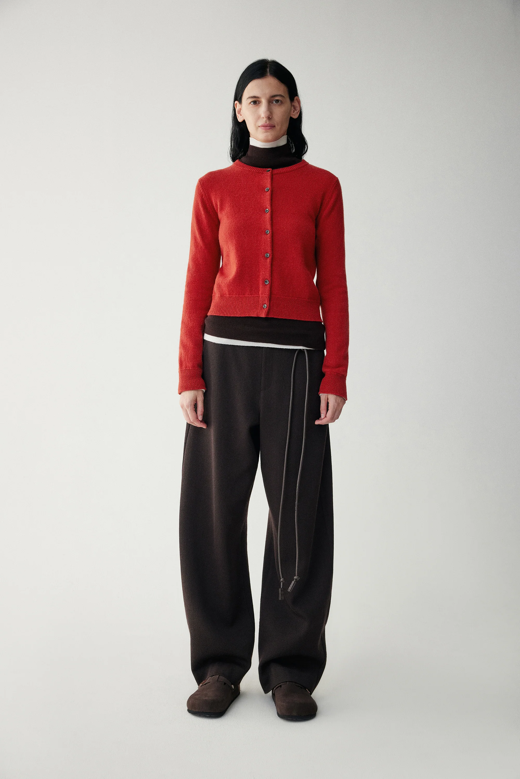 Crewneck Wool Cardigan - Image 3