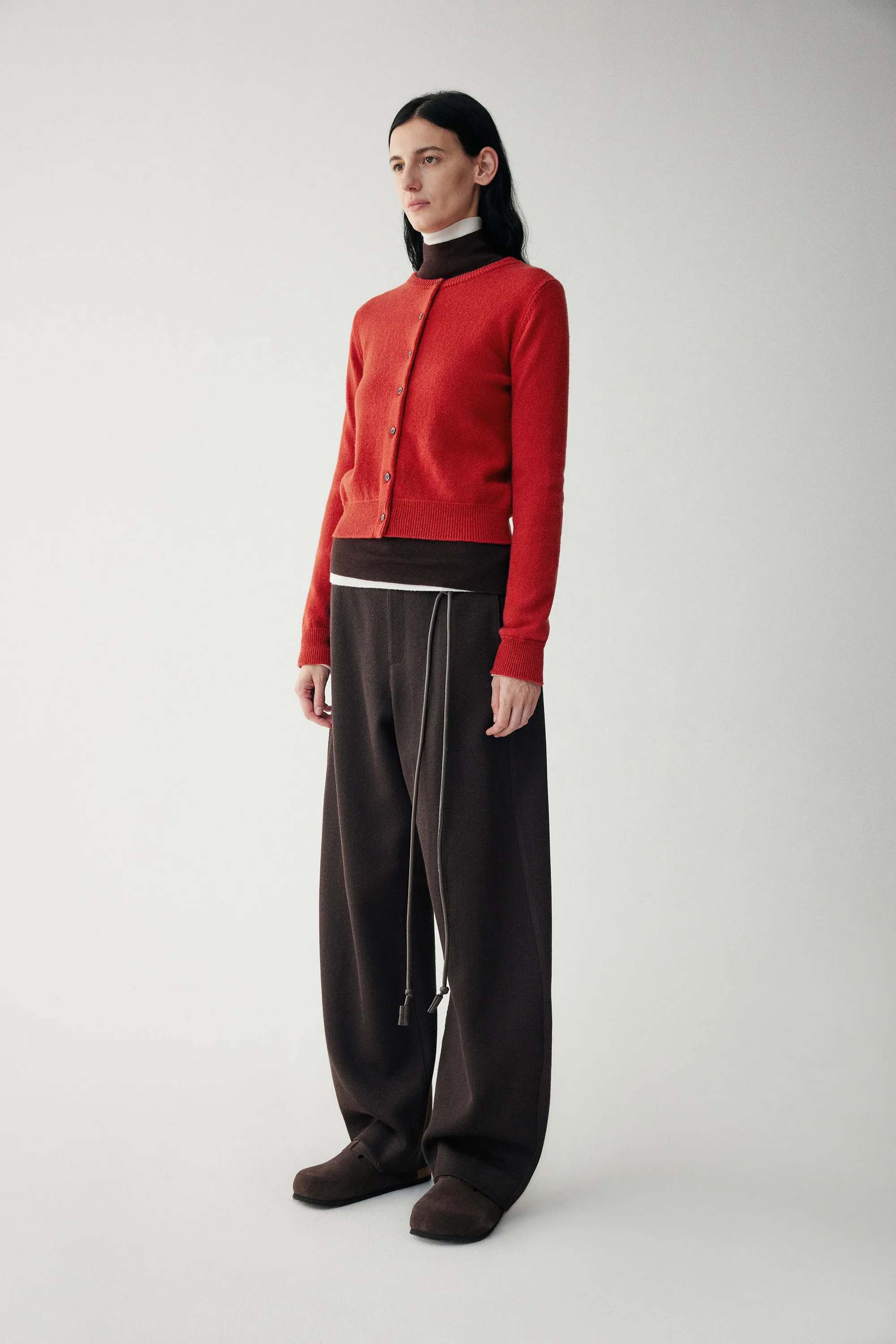 Crewneck Wool Cardigan - Image 4