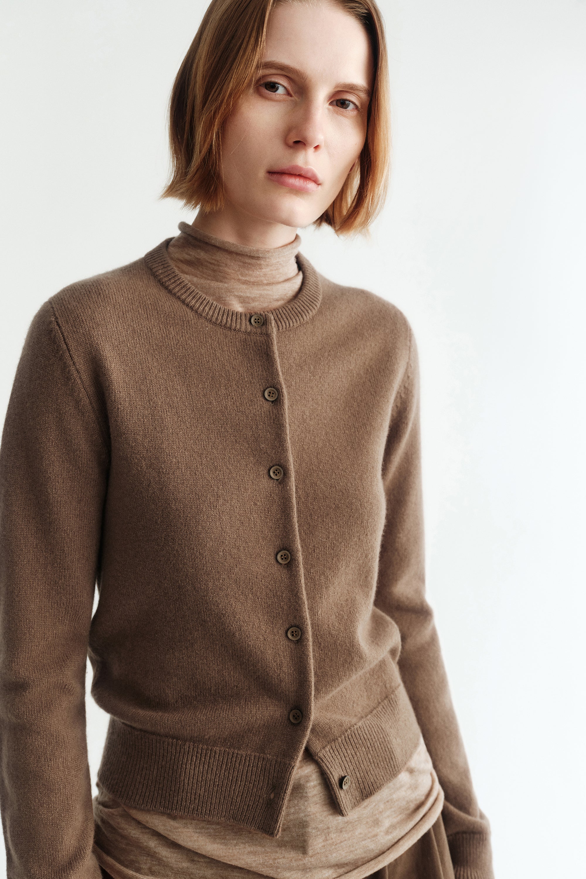 Crewneck Wool Cardigan - Image 20
