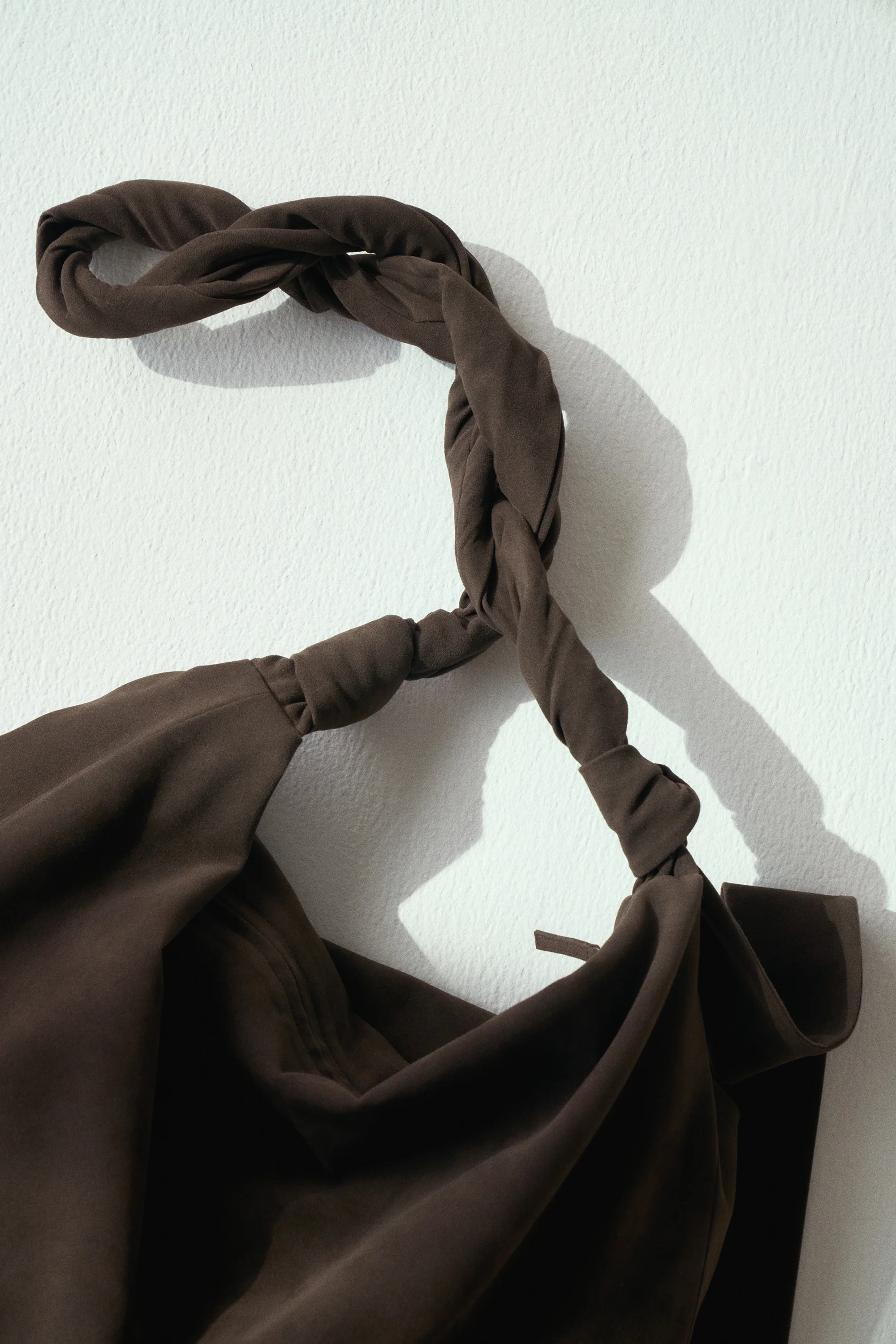 Crossbody Suede Tote Bag - Image 10