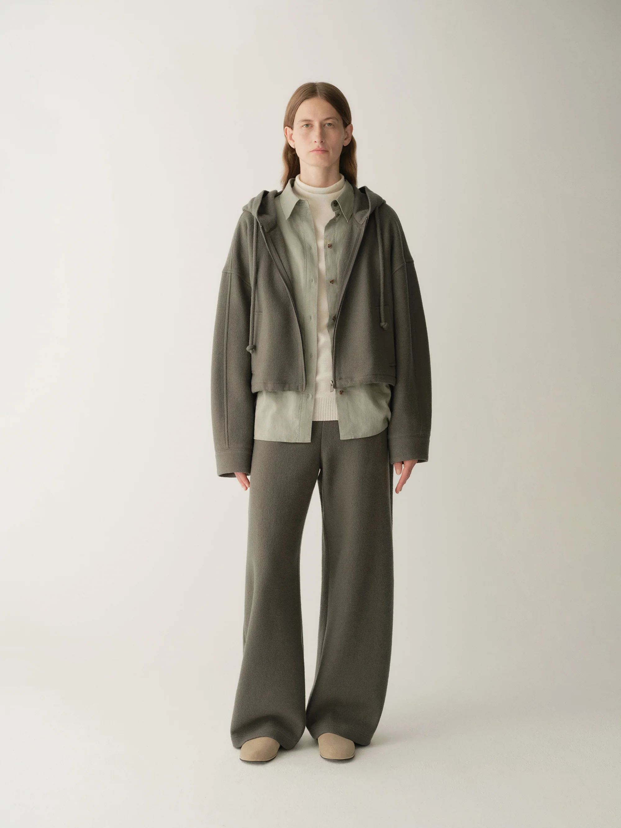 Curved Knit Elasticated Joggers - Image 18