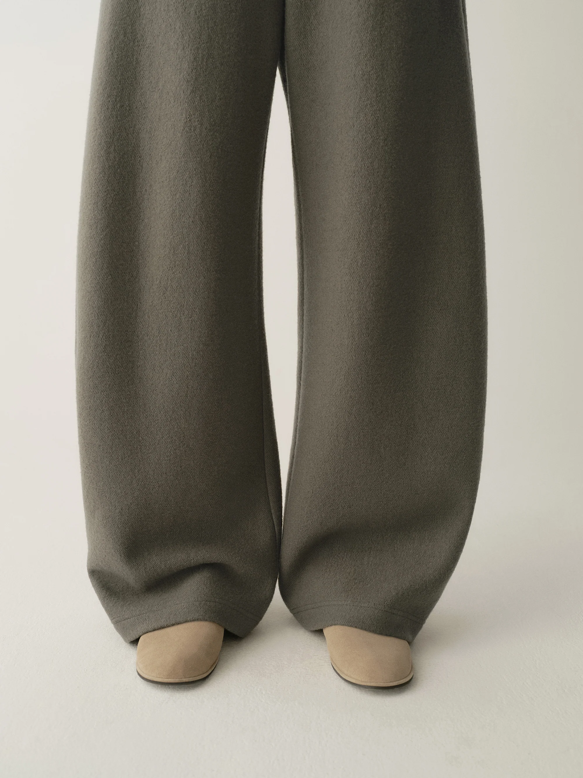 Curved Knit Elasticated Joggers - Image 21